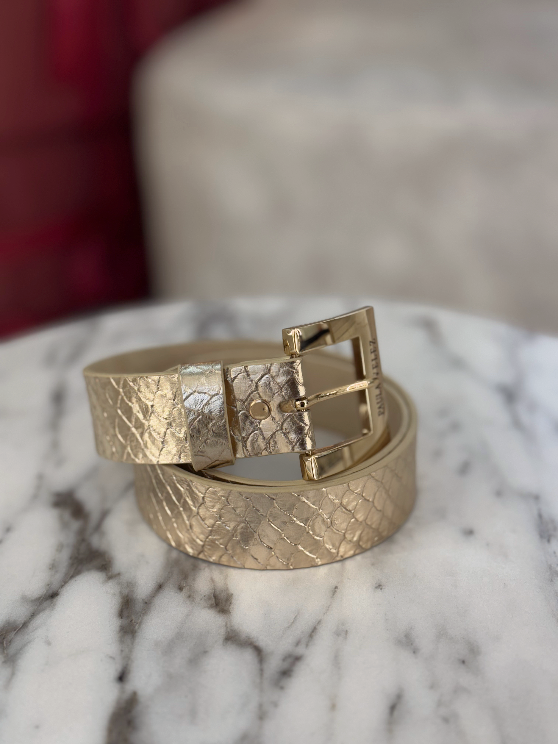 CINTURON MIA EN CUERO CHAMPAN