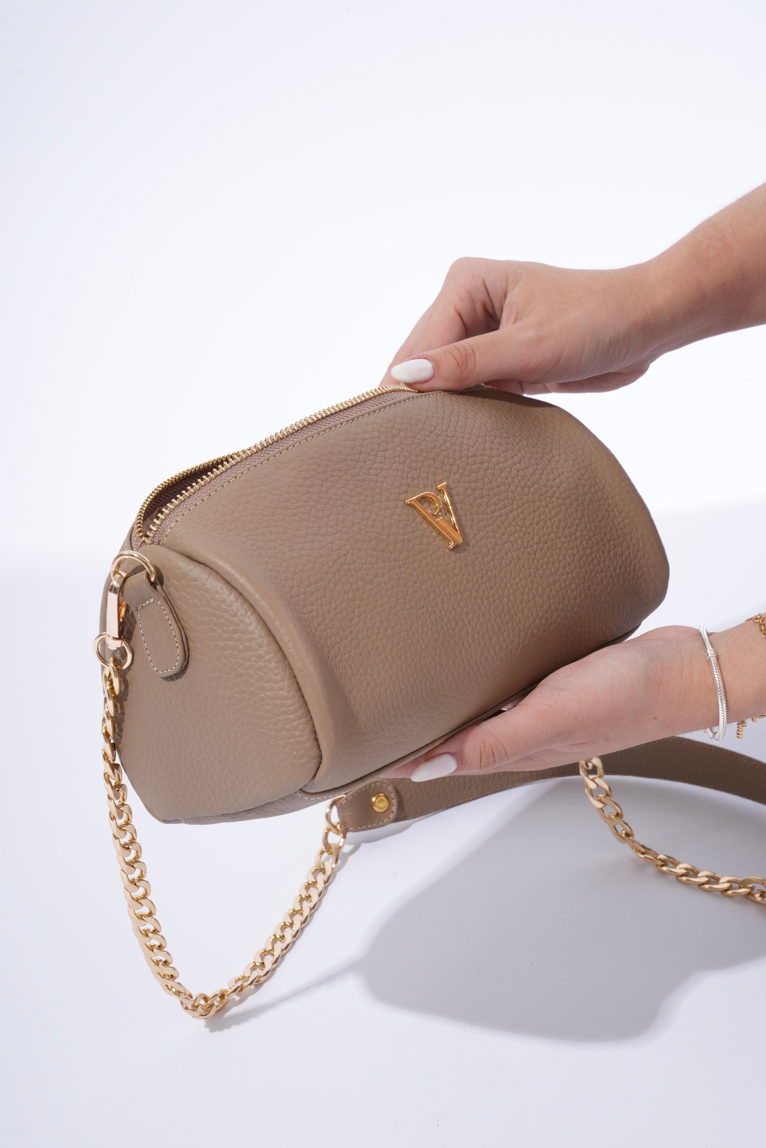 bolso bag Mila taupe