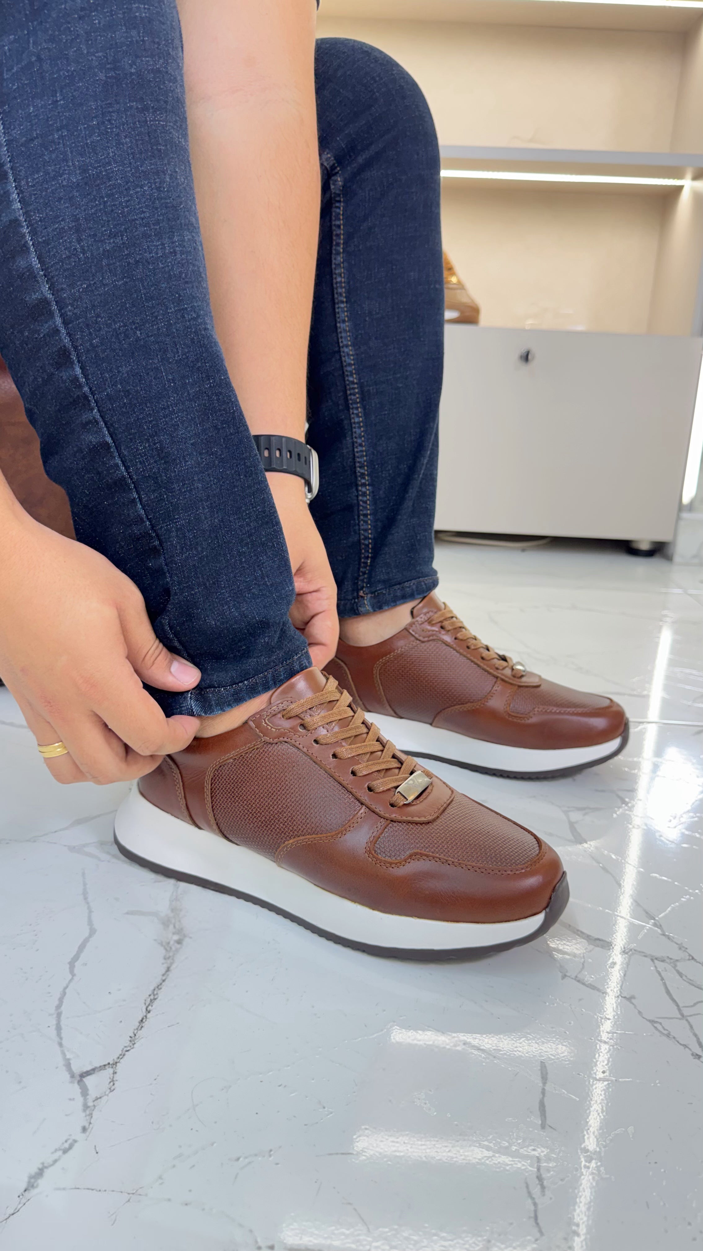 Tenis Dante Café para hombre