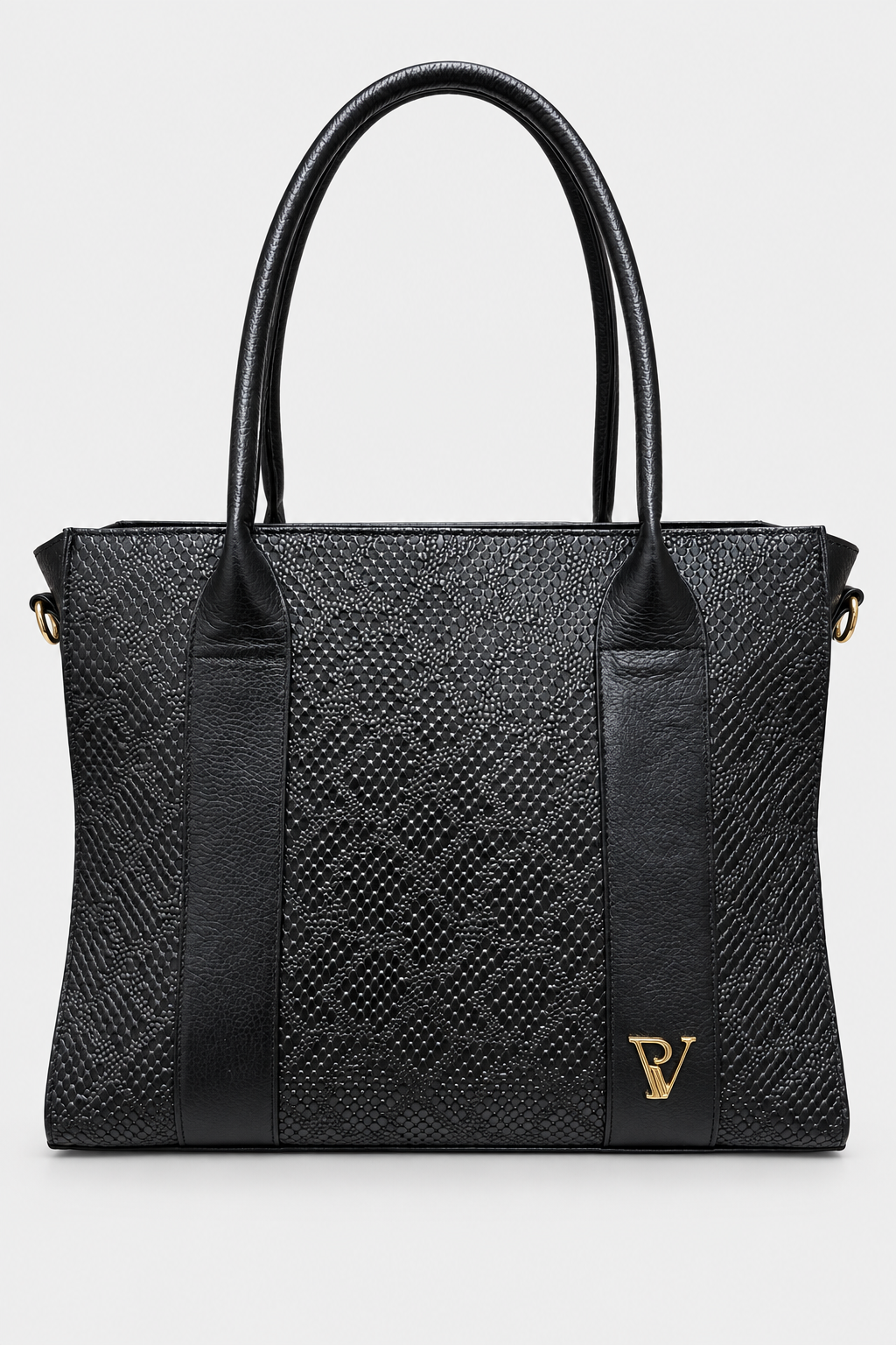 Bolso Firenze en cuero Negro - Paula Vélez