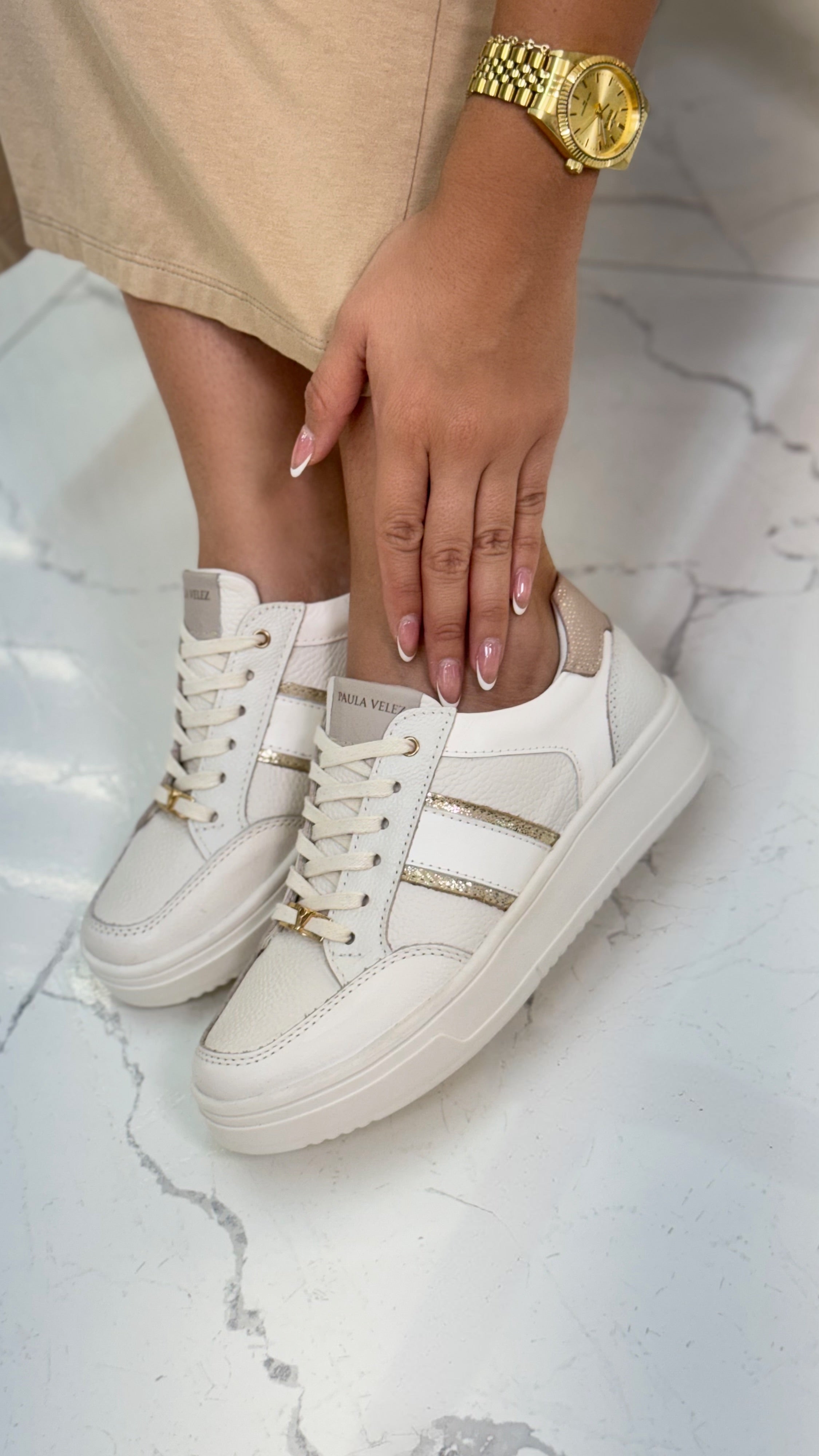 Tenis Aspen Avena Folia Oro Rose