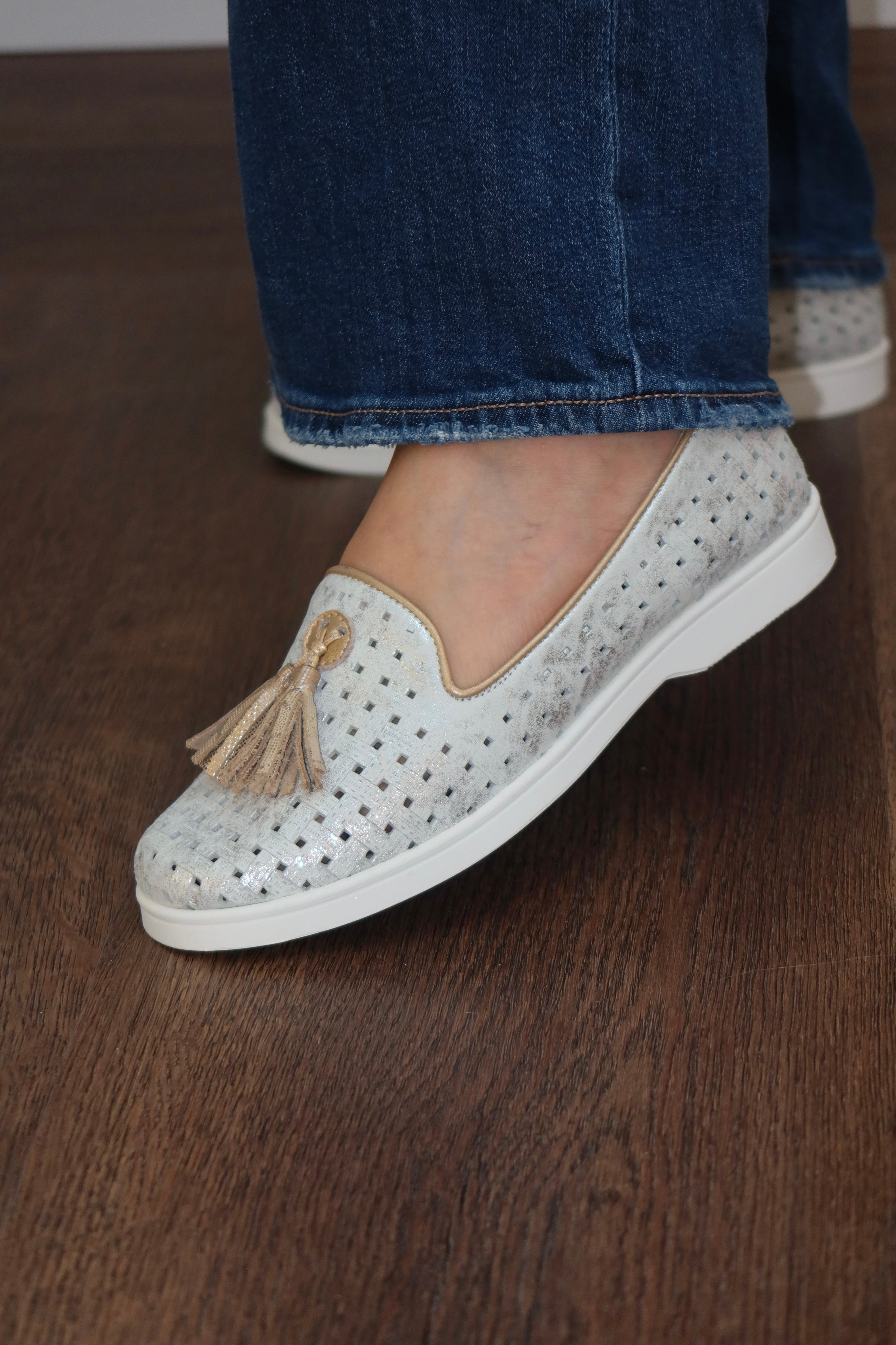 Mocasin folia plata elina