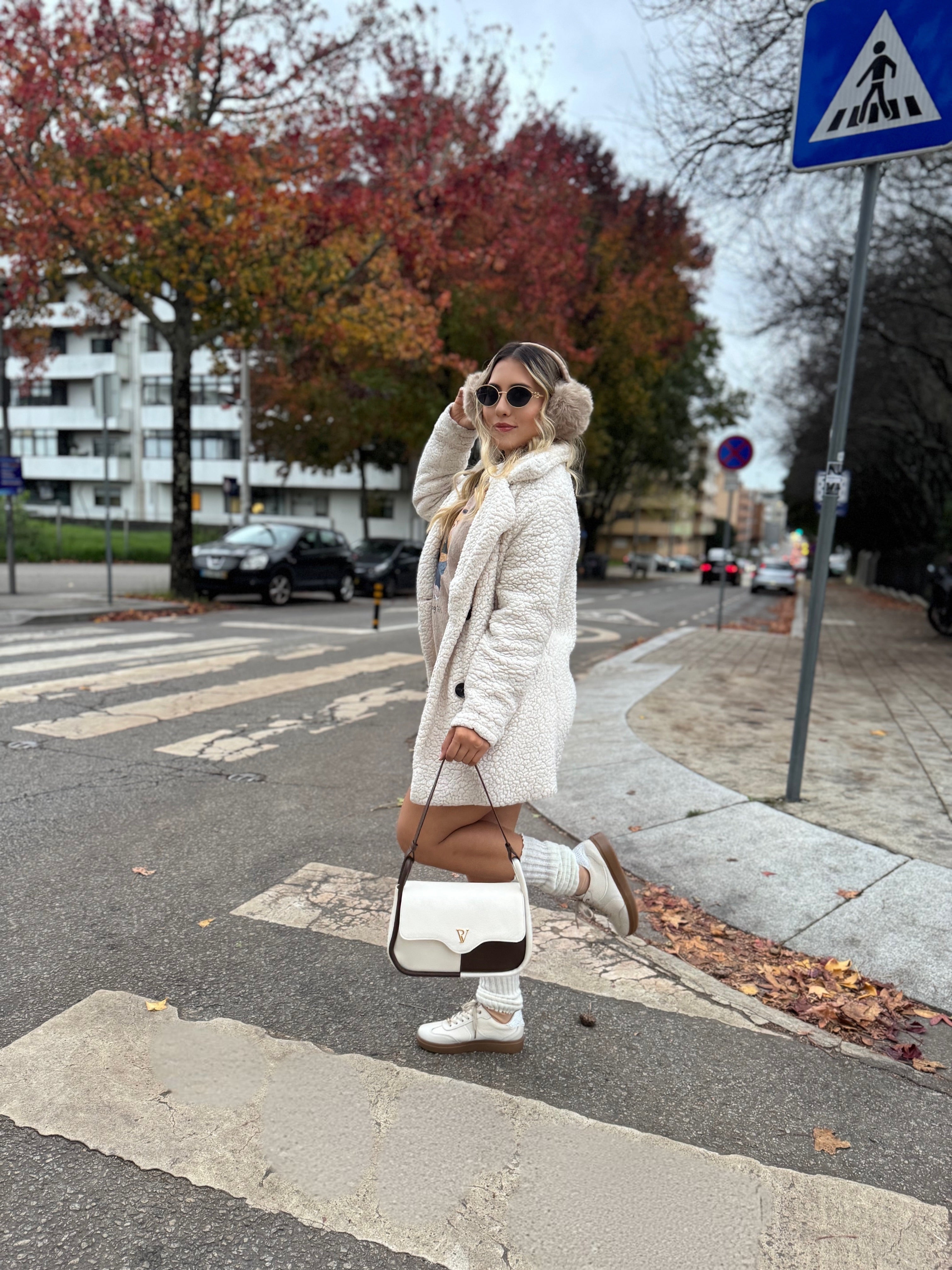 Bolso Anastasia Talco Cafe en cuero