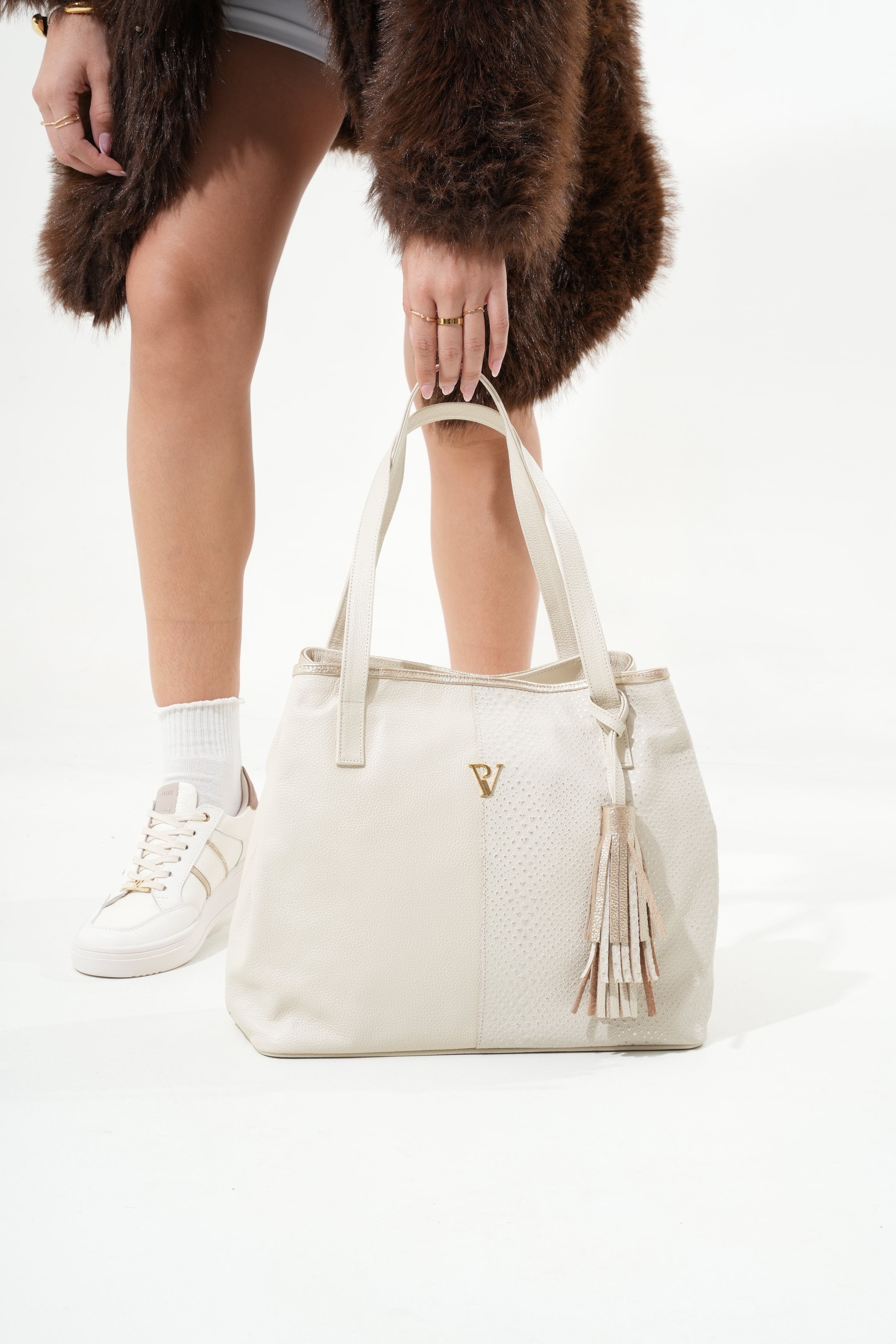 Bolso Mallorca Talco en Cuero