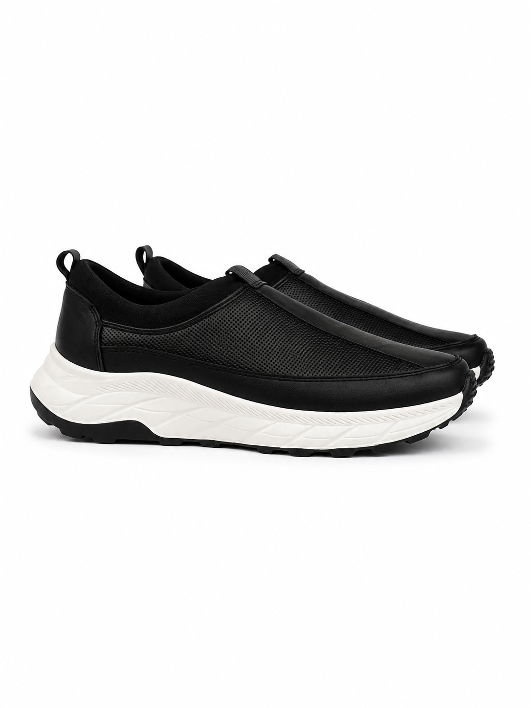 Tenis Hogan en cuero negro