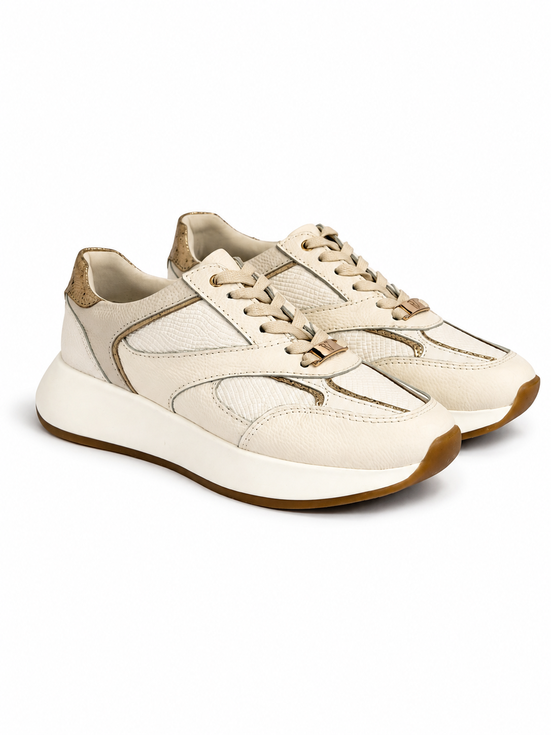 Tenis Boreal Marfil en Cuero Munich