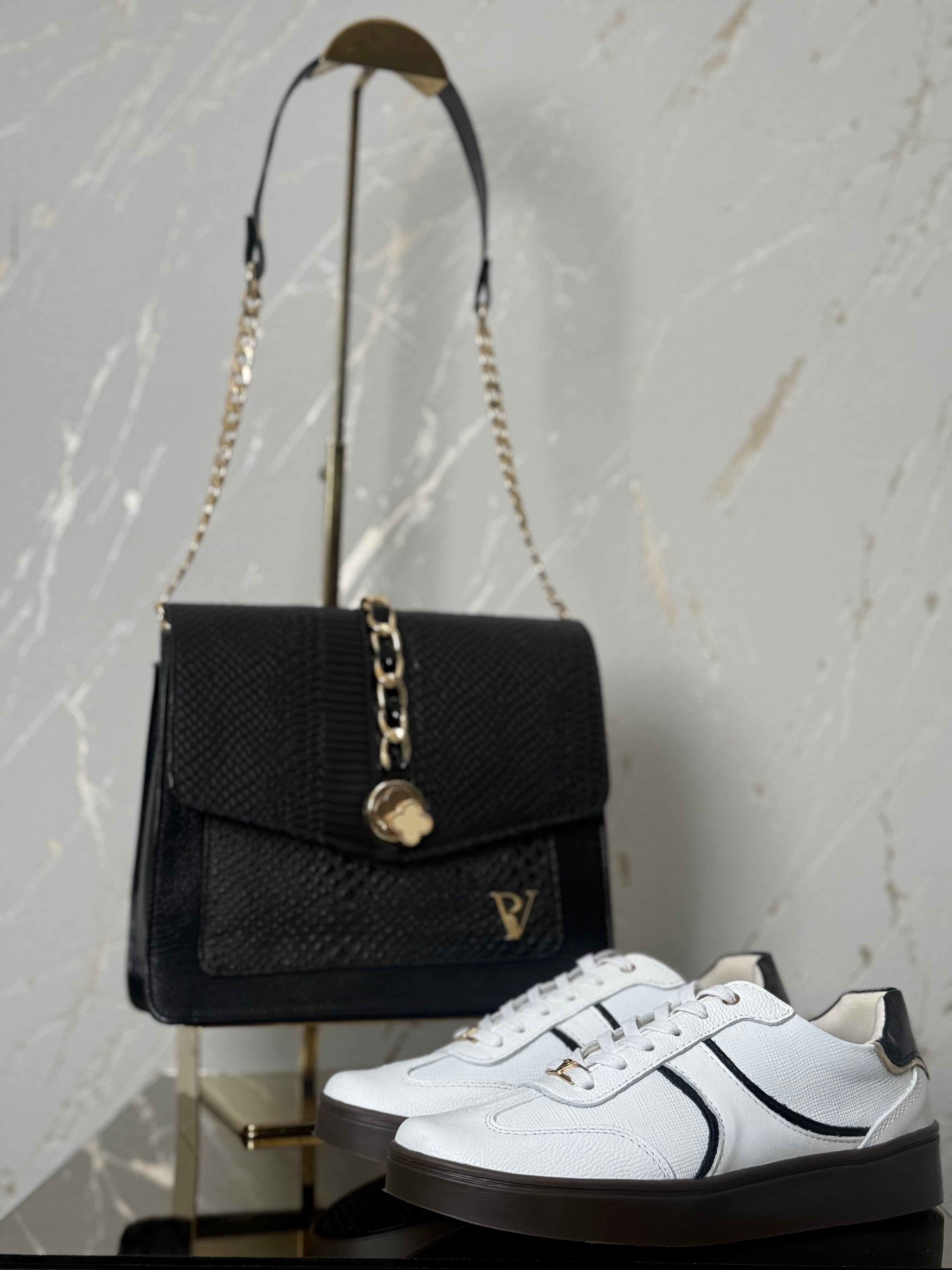 Tenis Milán Blanco Charol Londón