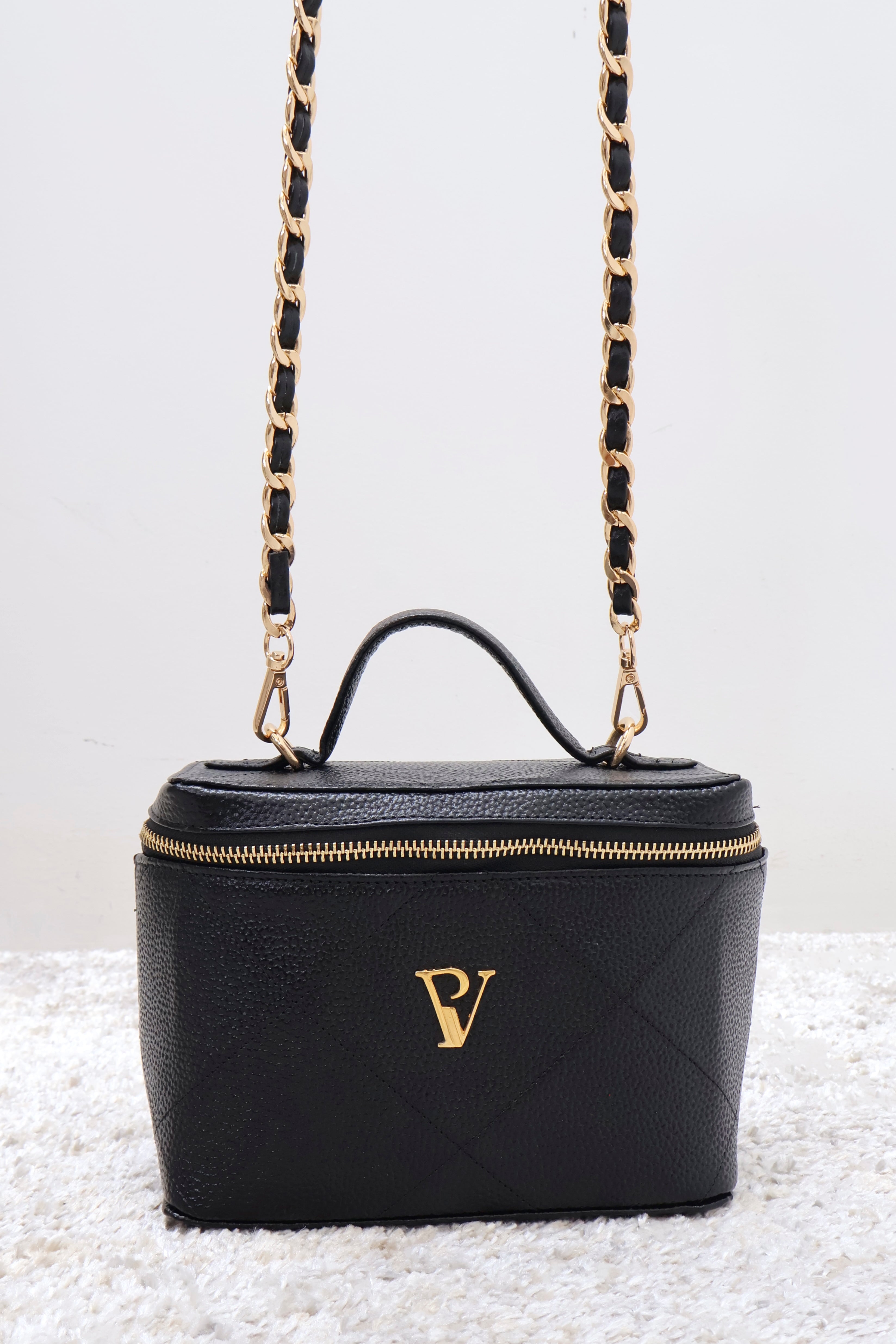 Cosmetiquera Manos libres Lia Negro