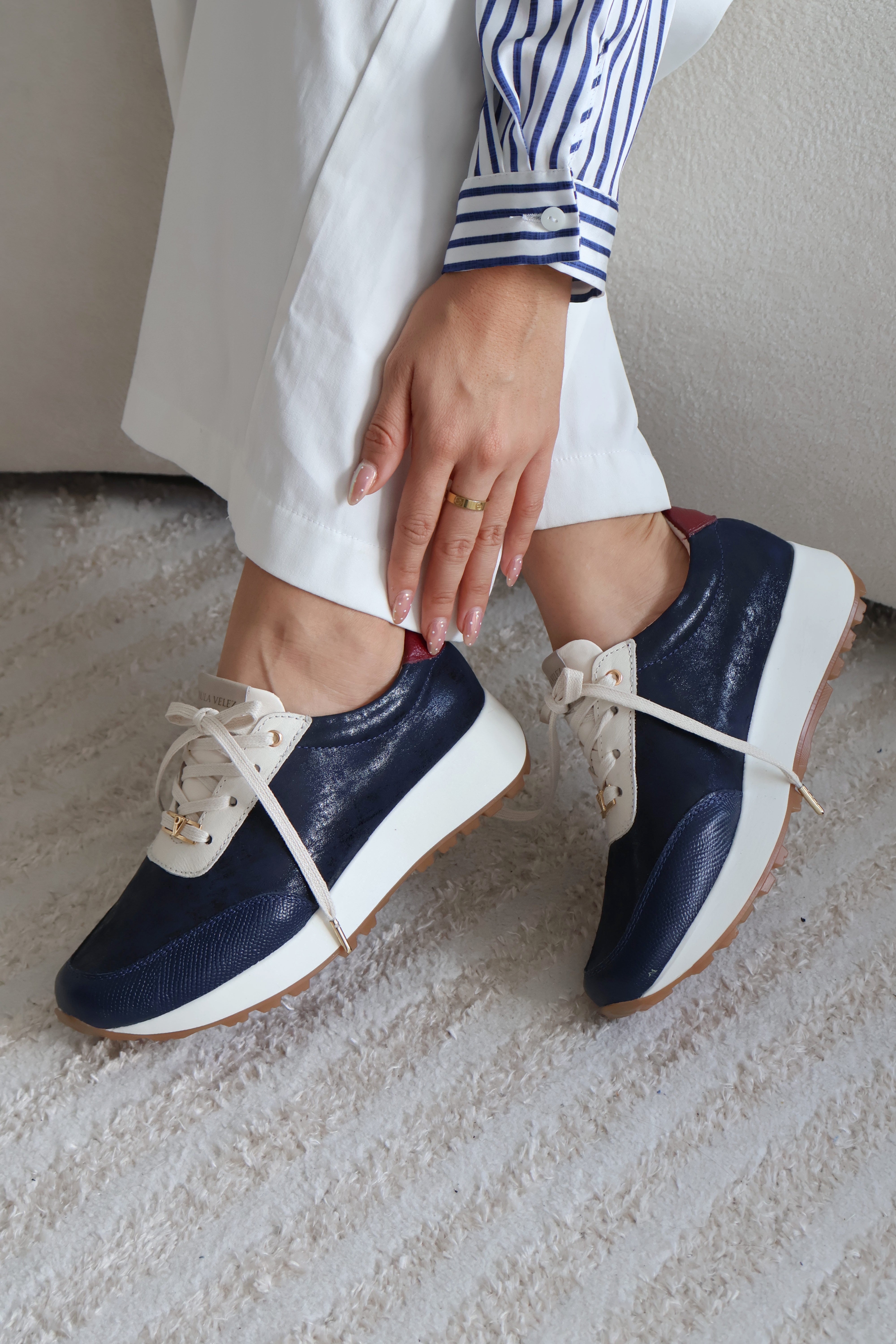 Tenis Oso Azul Talco