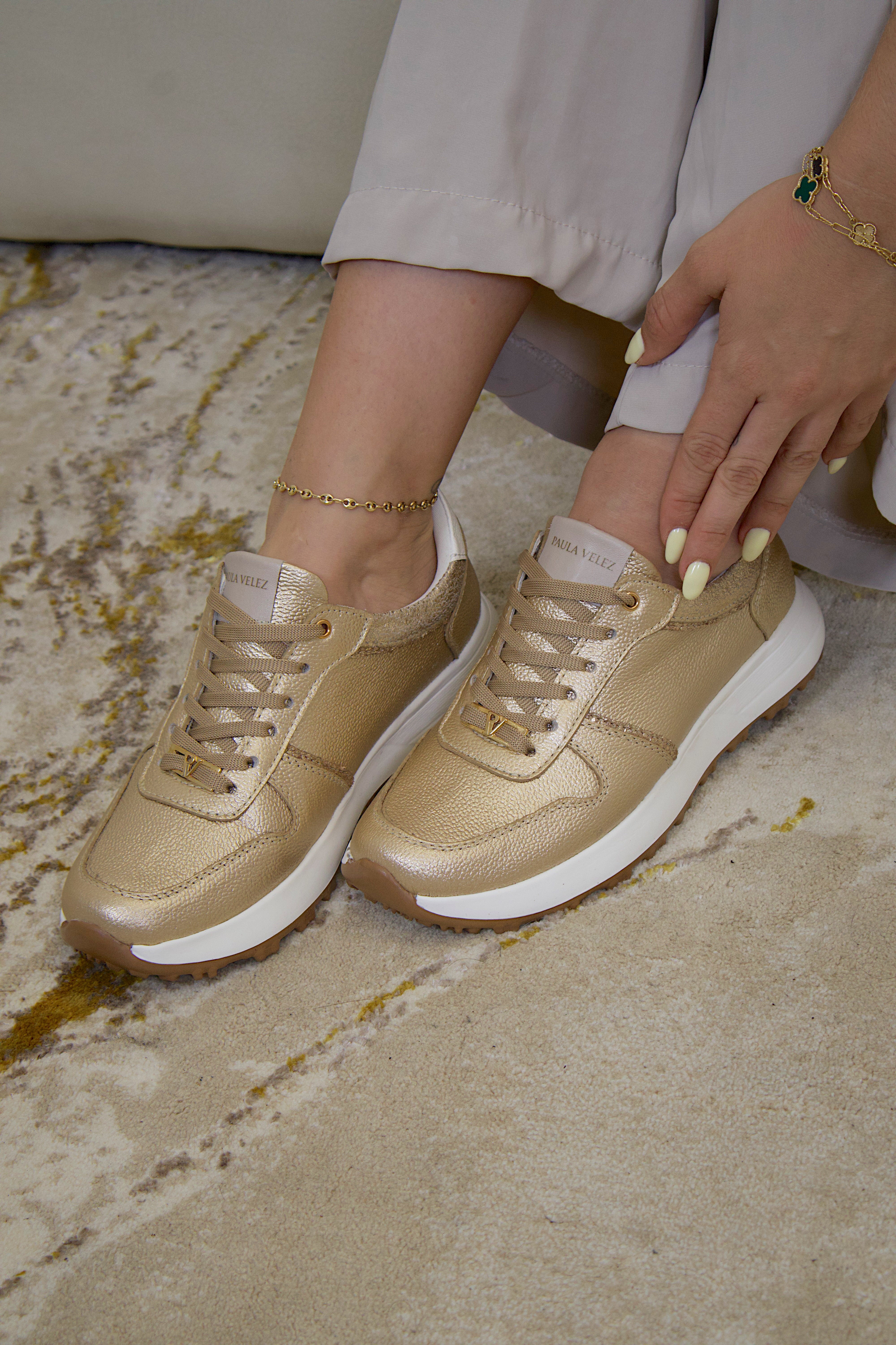 Tenis Channel Dorado Densa