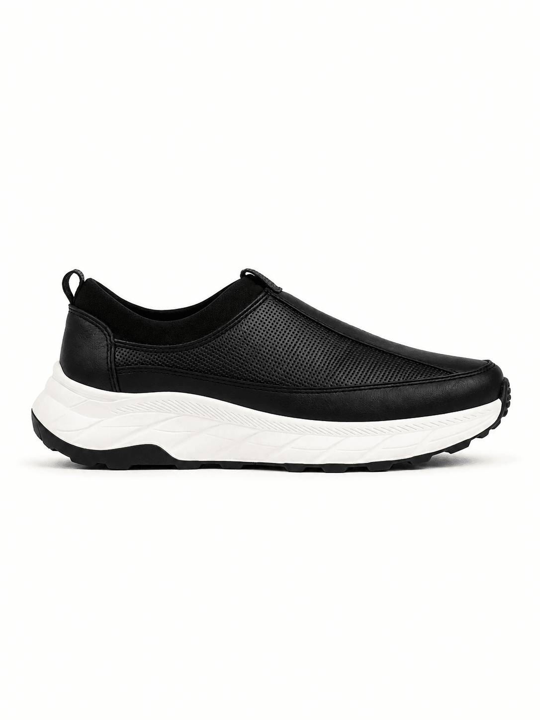 Tenis Hogan en cuero negro - PAULA VELEZ