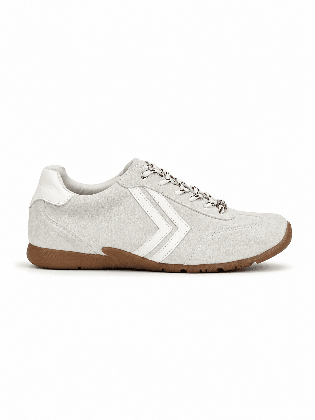 Tenis Milán Gris Miu en cuero - PAULA VELEZ