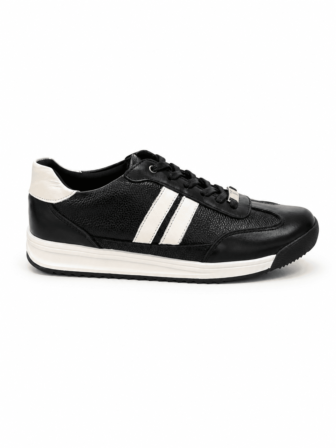 Tenis Milán negro /talco SL - PAULA VELEZ
