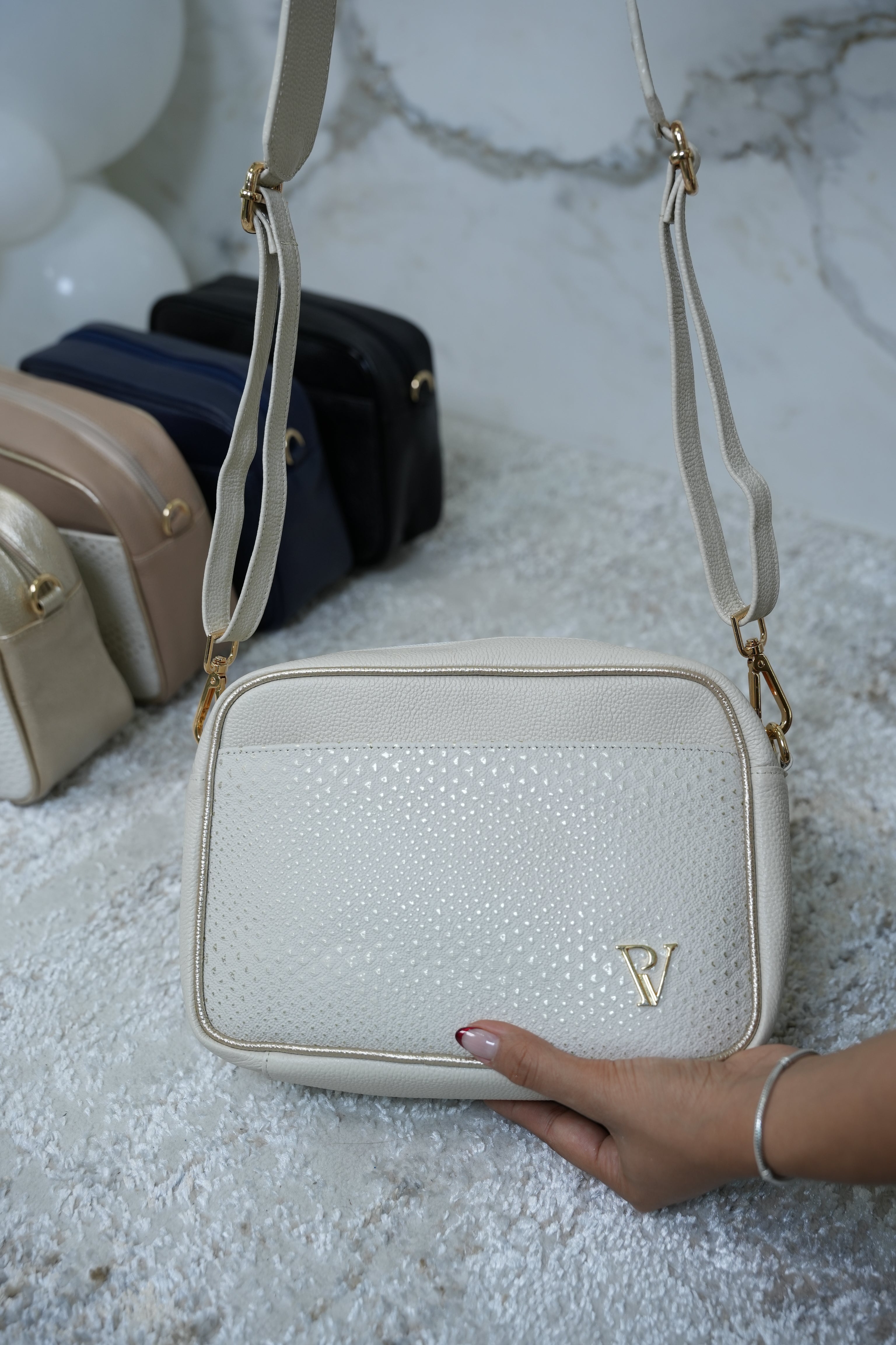 Bolso Emma Avena Talco en Cuero