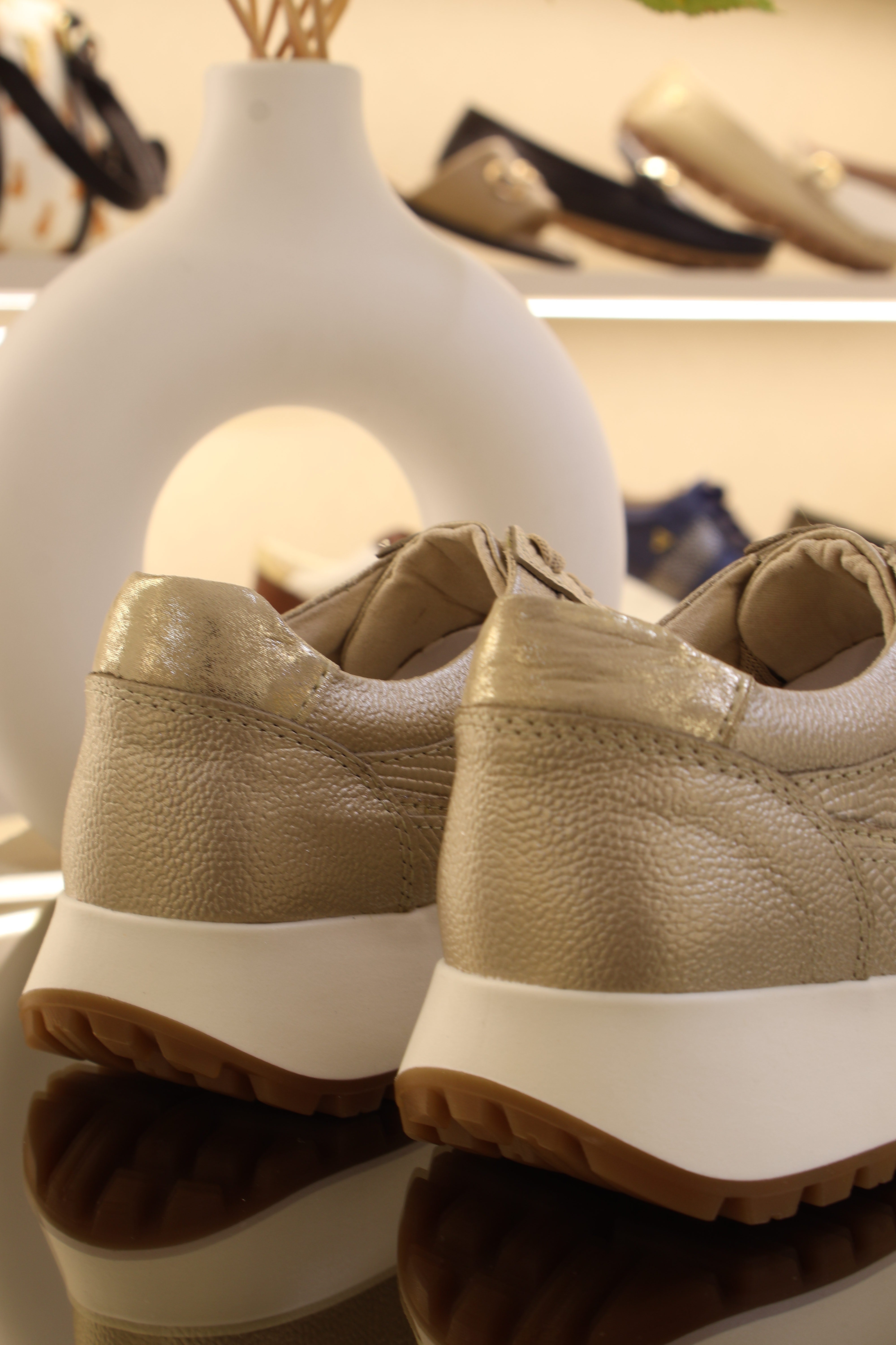 Tenis coco Champan Folia en cuero