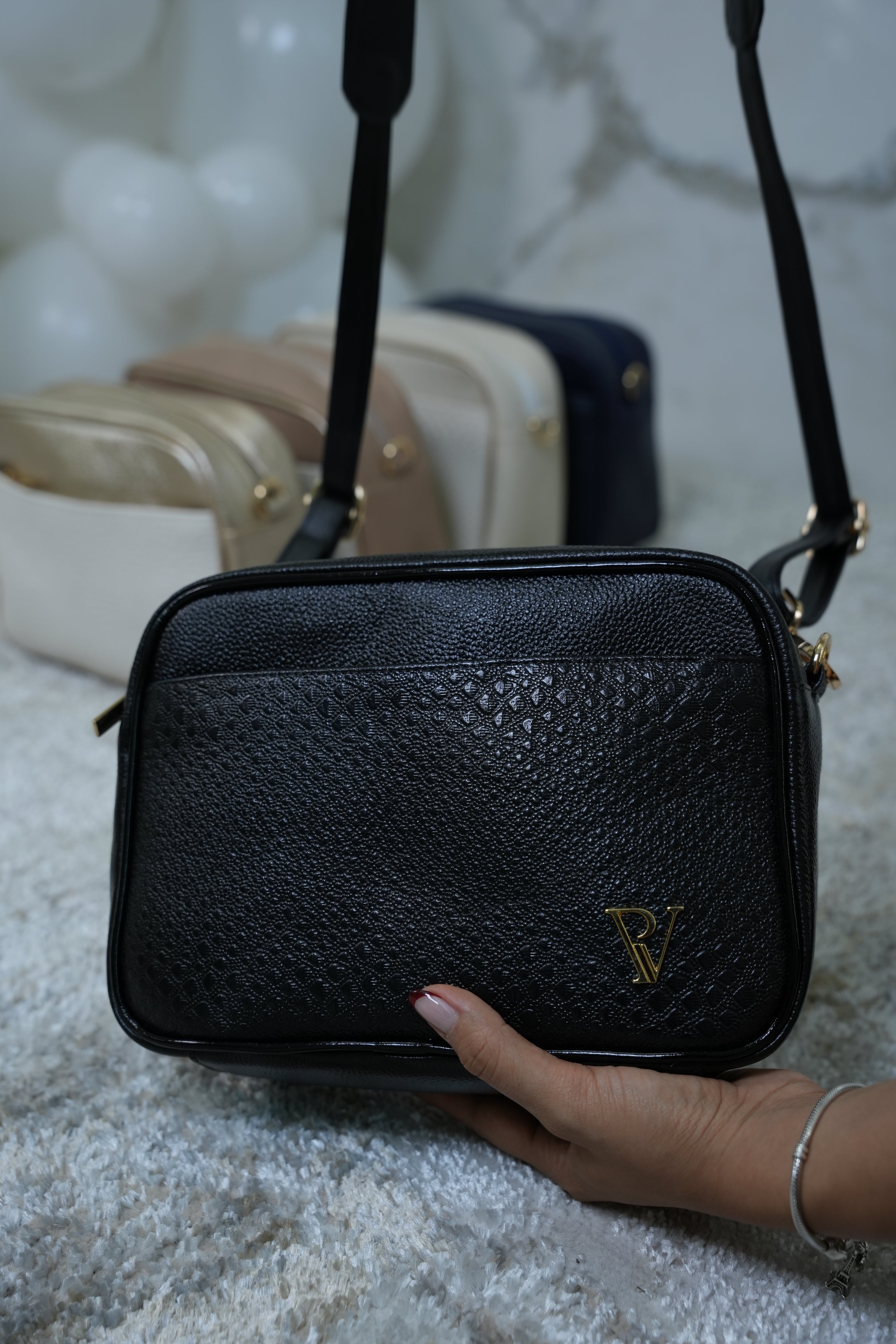 Bolso Emma Negro en Cuero