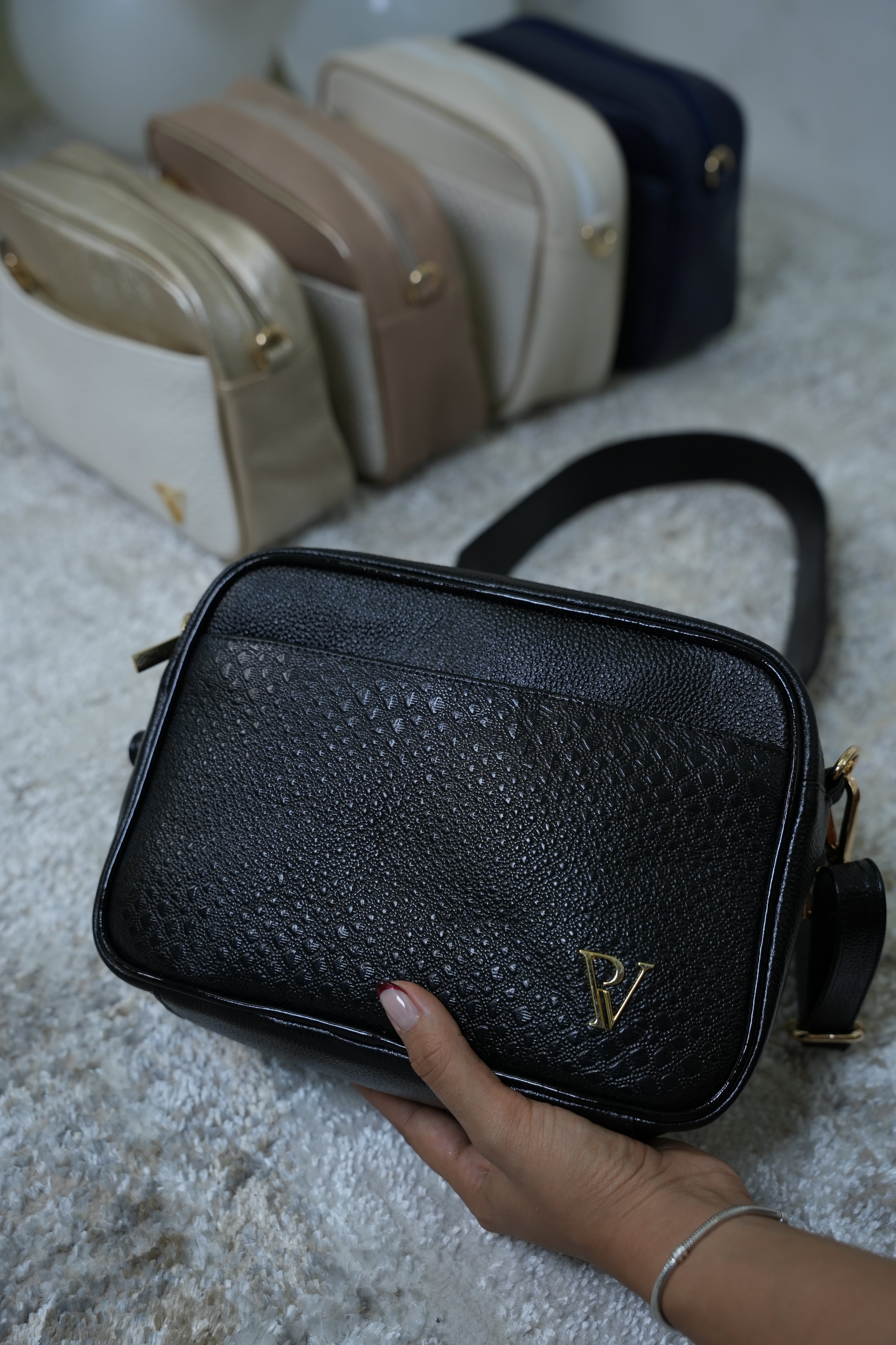 Bolso Emma Negro en Cuero