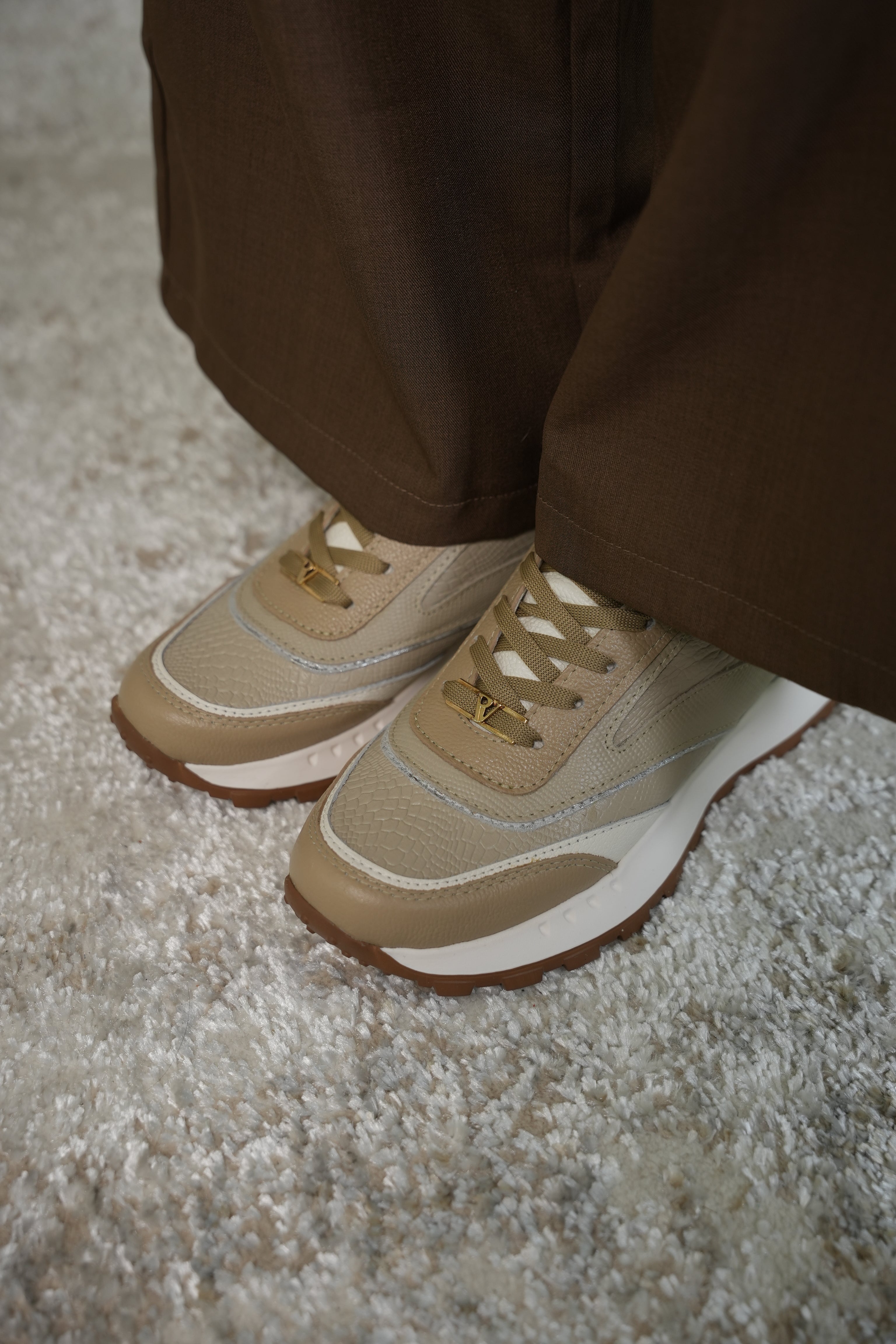 Tenis Bariloche taupe arena folia Nadal