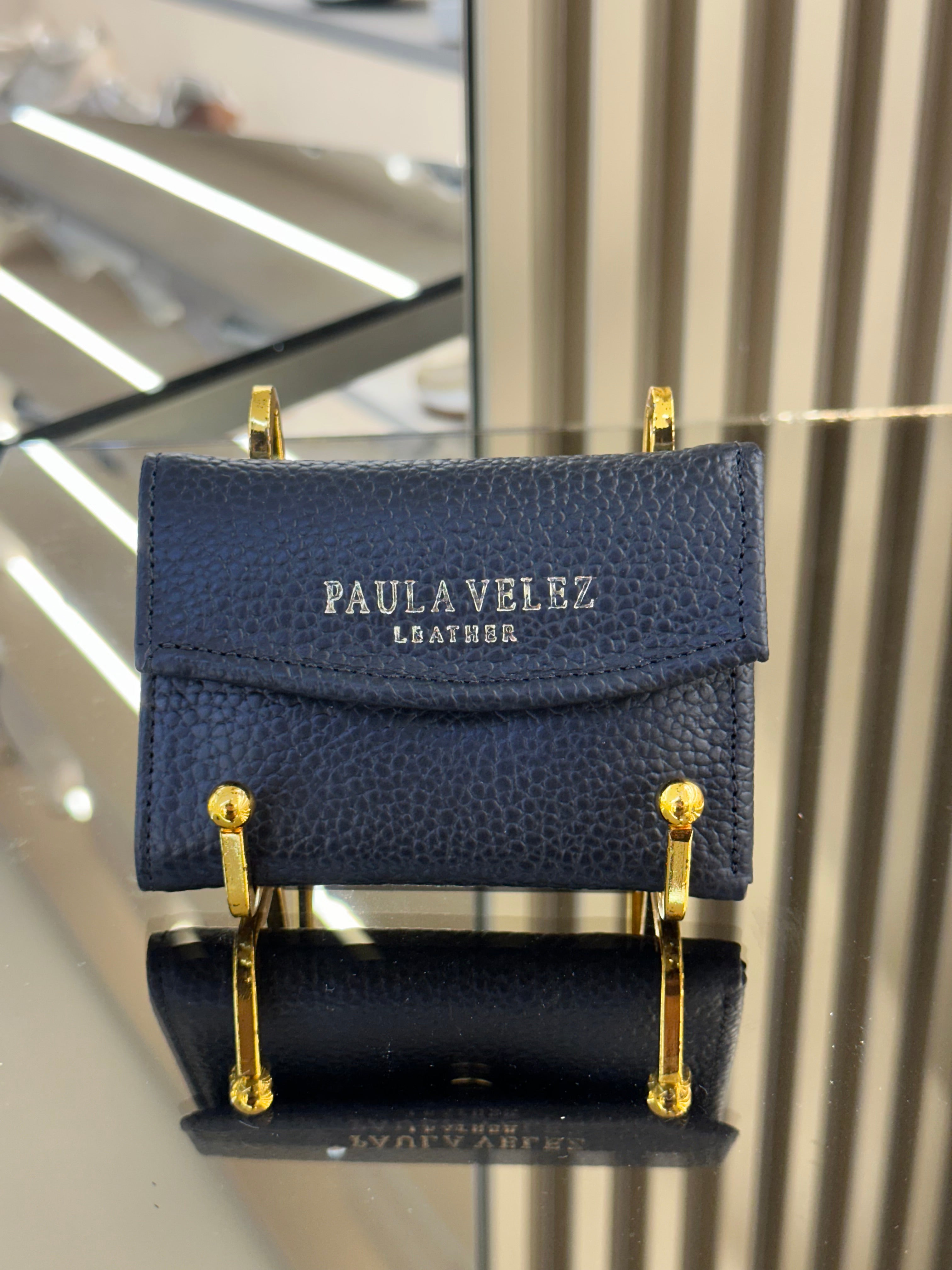 Billetera pequeña negra mujer