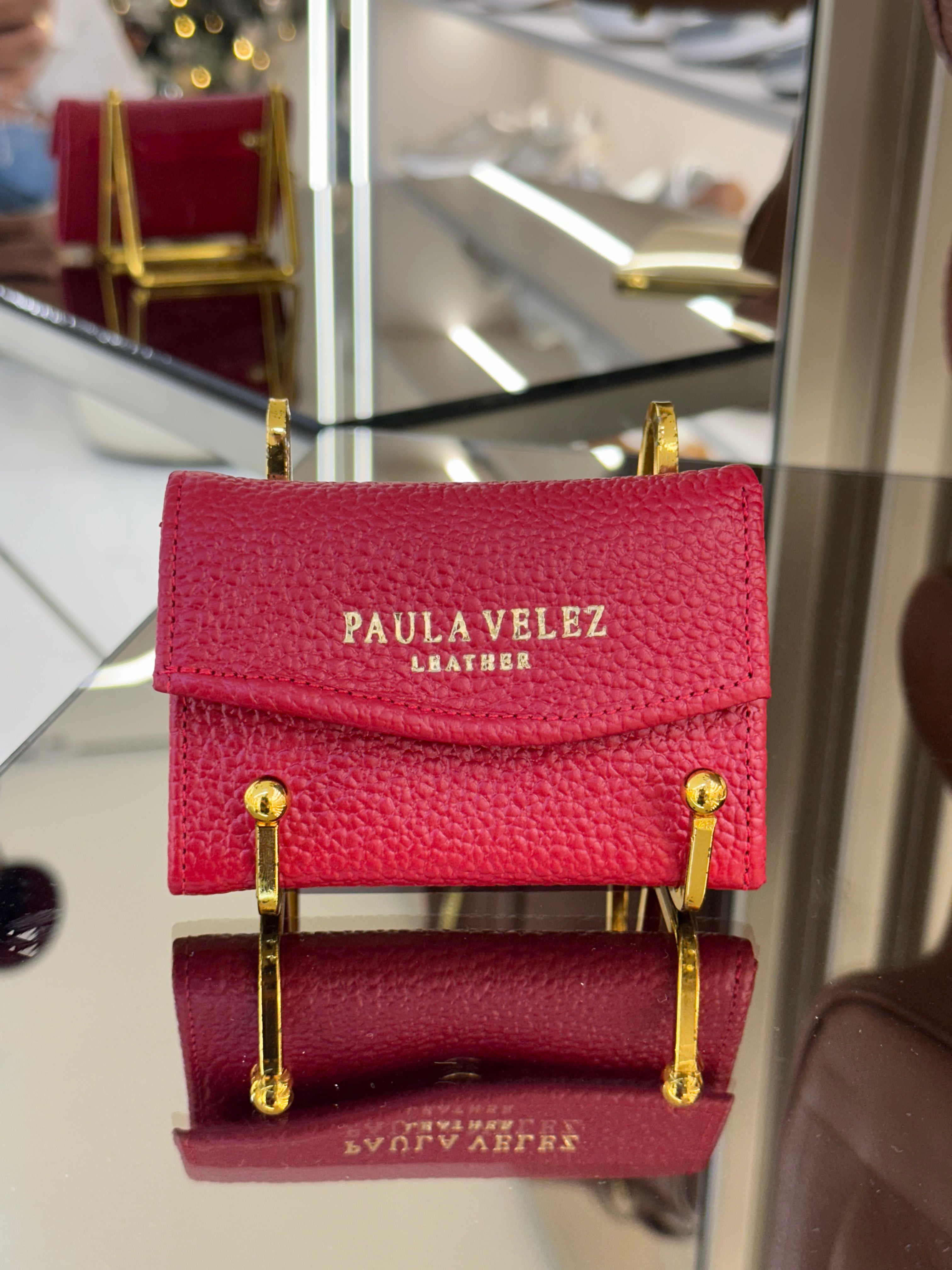 Billetera pequeña roja