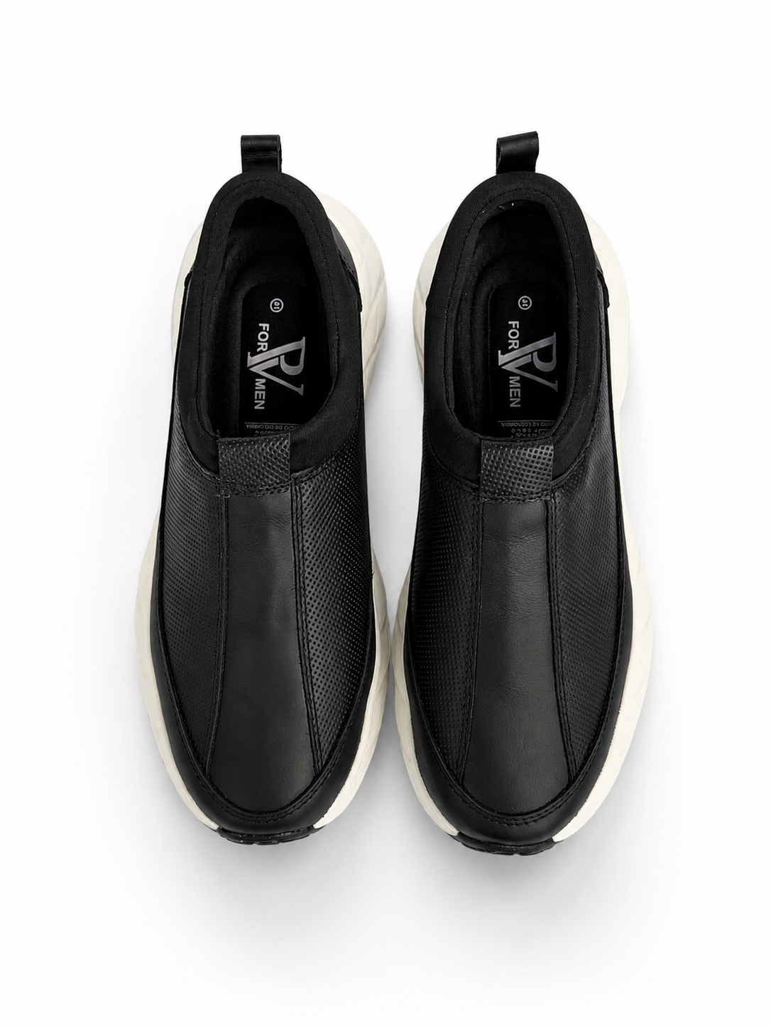Tenis Hogan en cuero negro