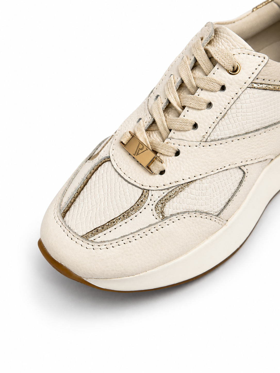 Tenis Boreal Marfil en Cuero Munich