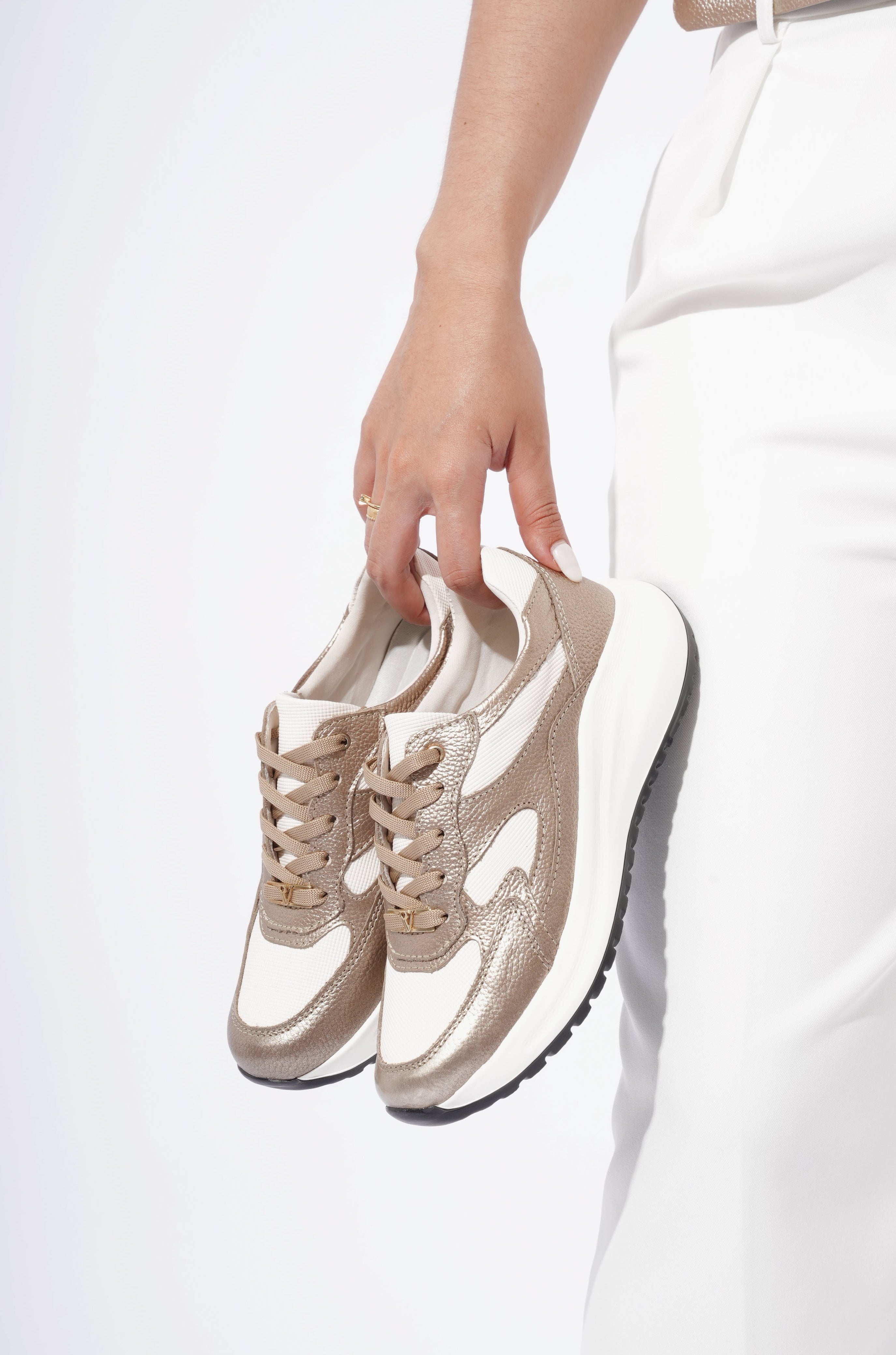 Tenis de cuero Samara luna navy