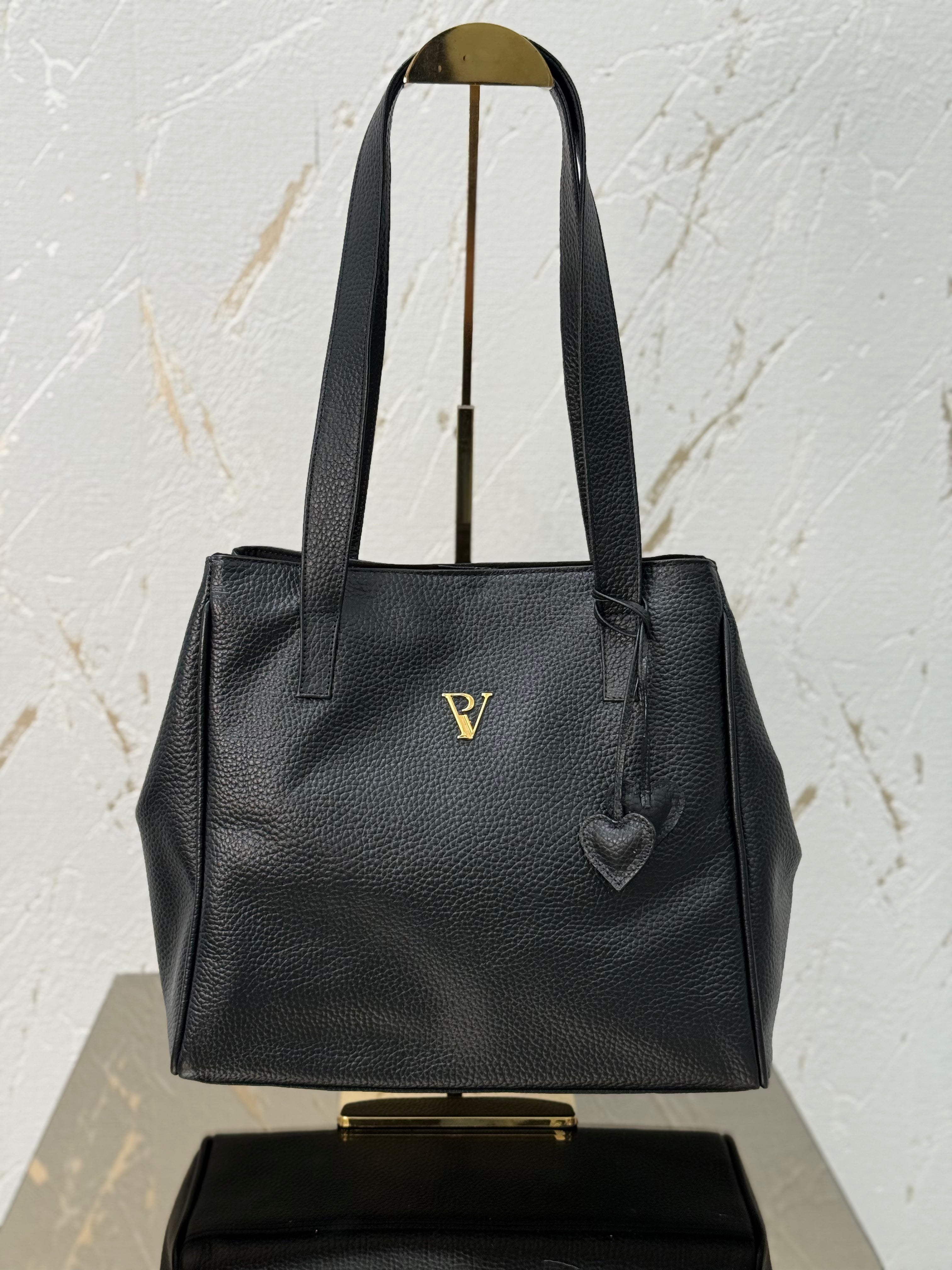 Bolso Alma Negro en Cuero