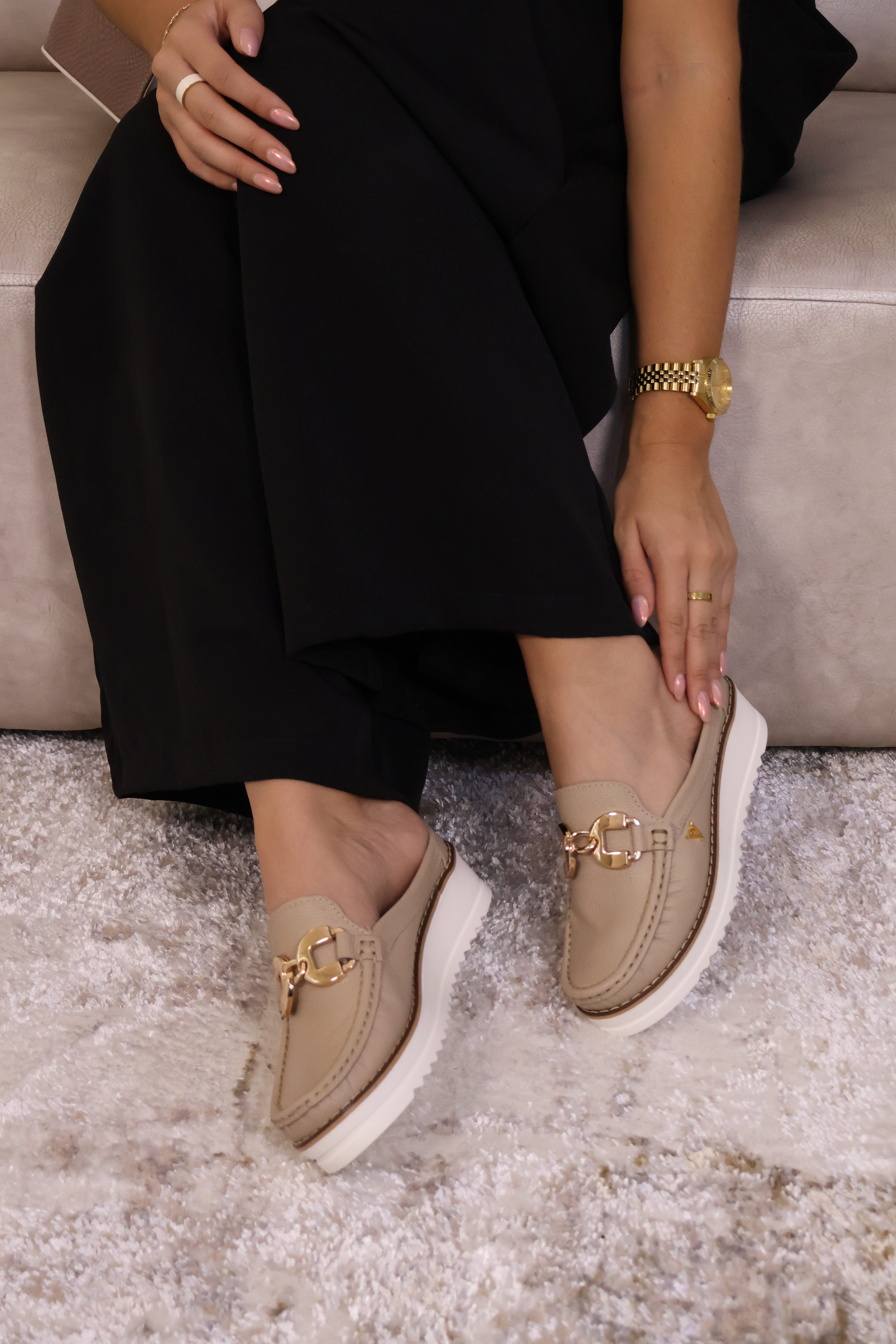 Sueco Cleo Soft Gold Taupe
