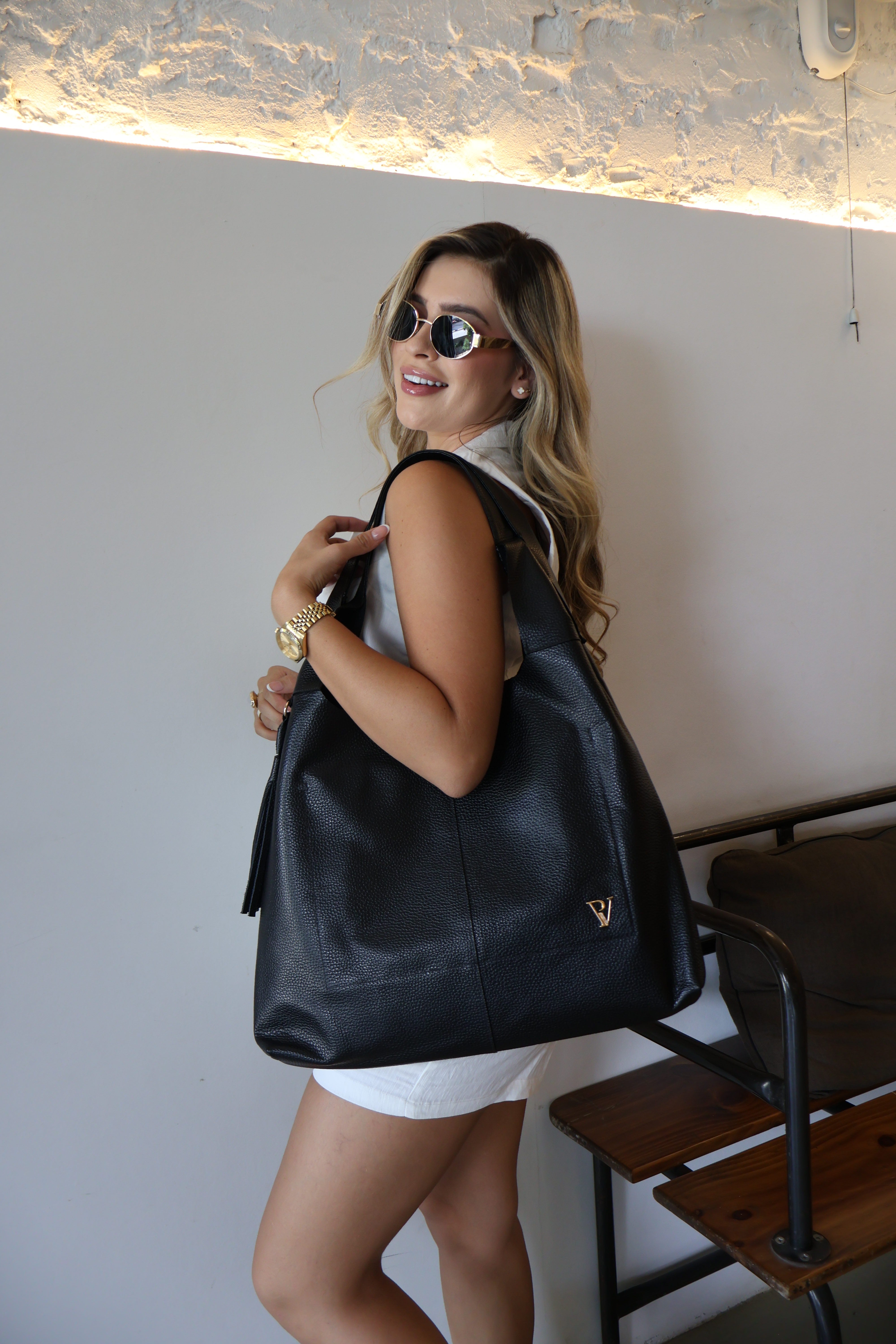 Bolso Roma en cuero