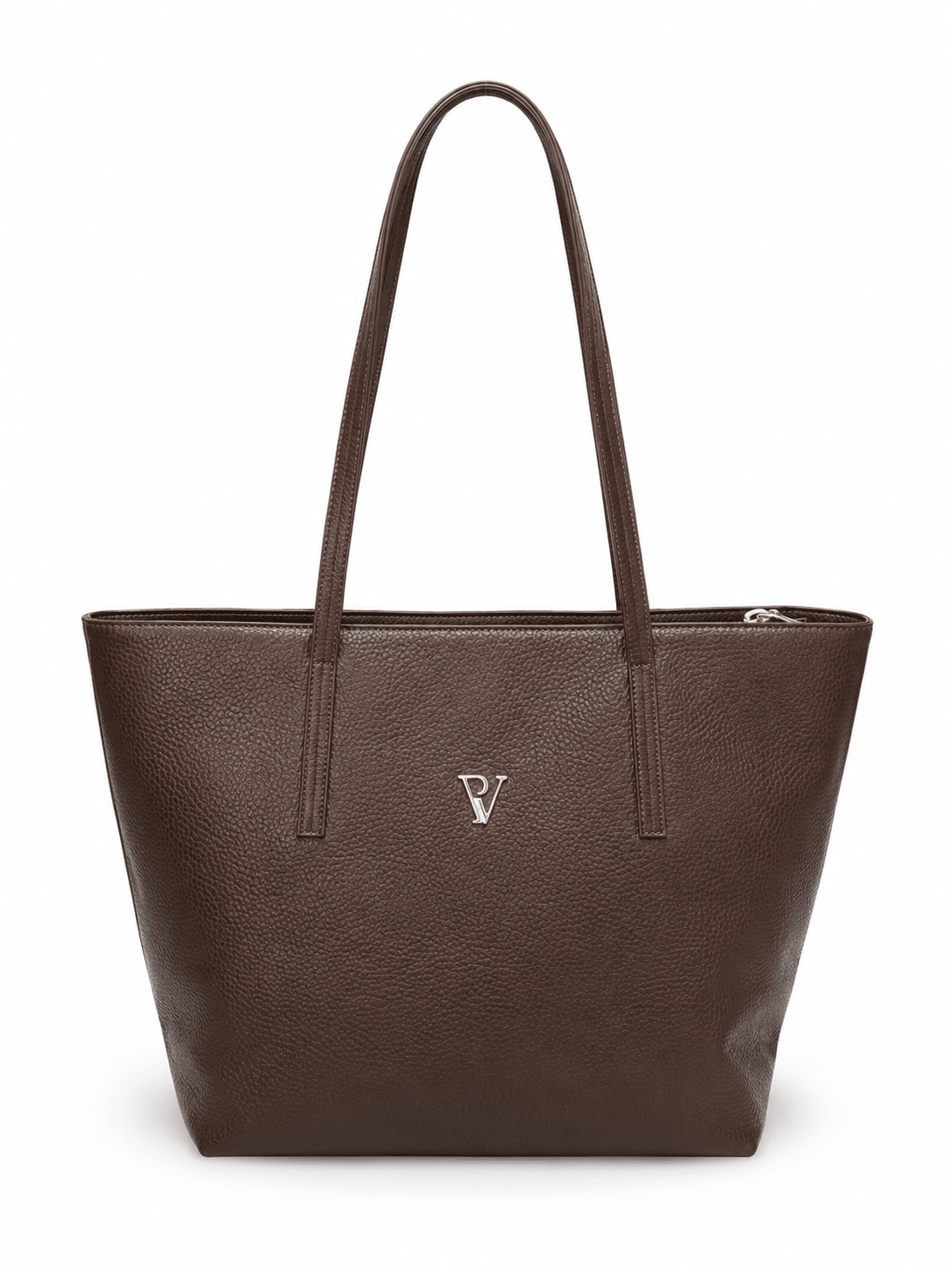 Bolso Antonia en cuero café - Paula Vélez - PAULA VELEZ