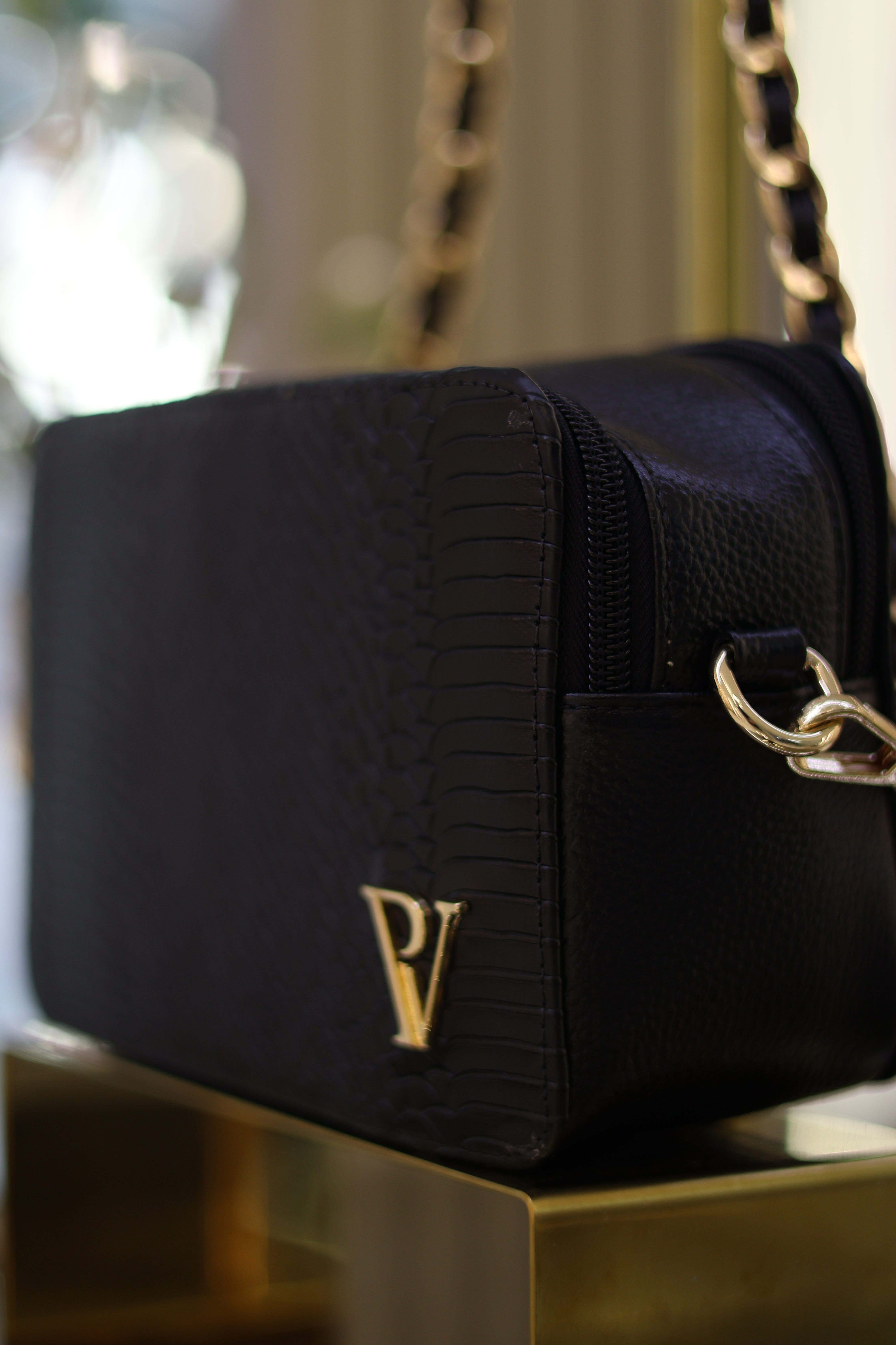 Bolso Emily Negro en cuero