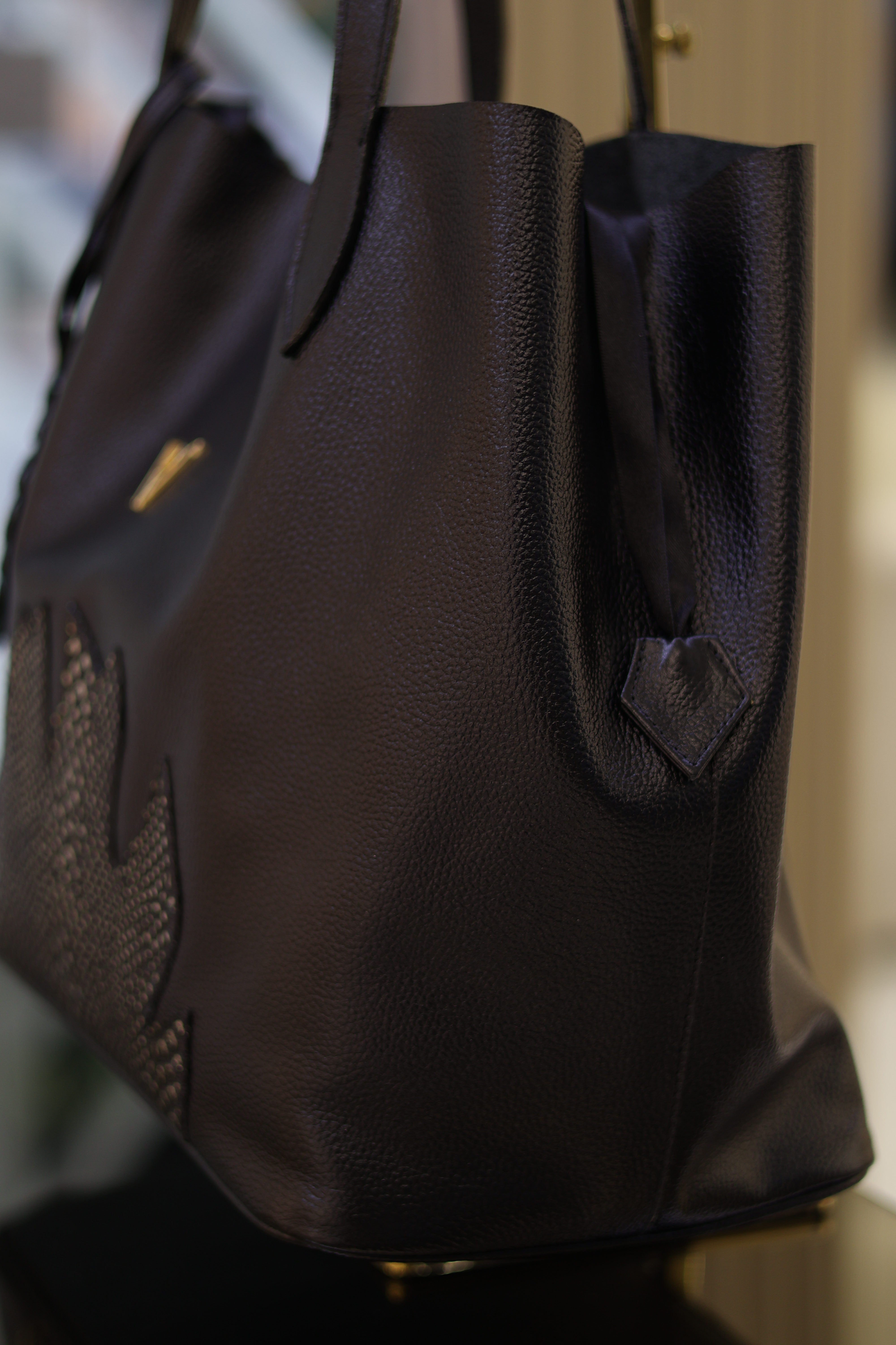 Bolso en cuero Savage Luxe
 negro
