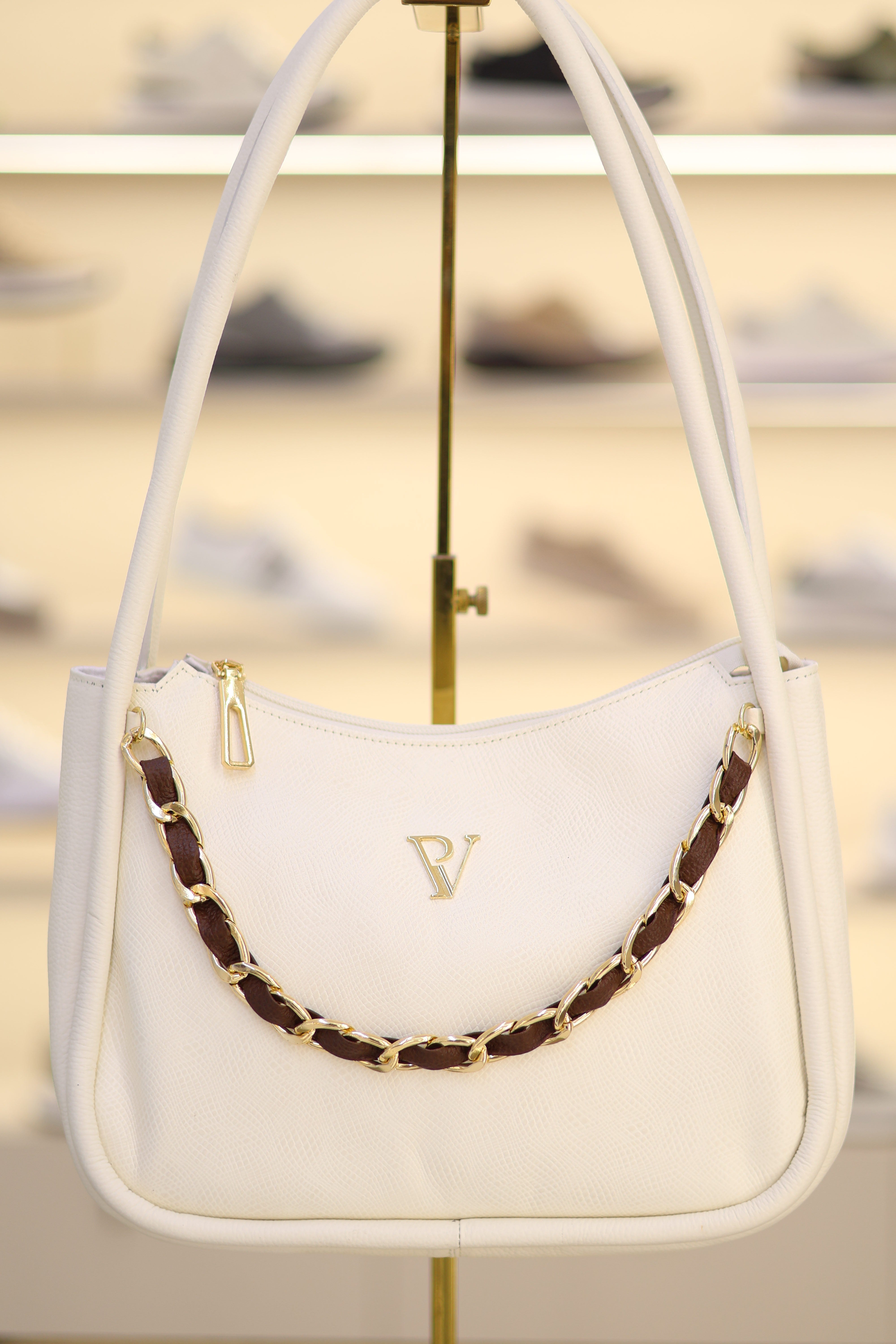 Bolso ally Talco en cuero