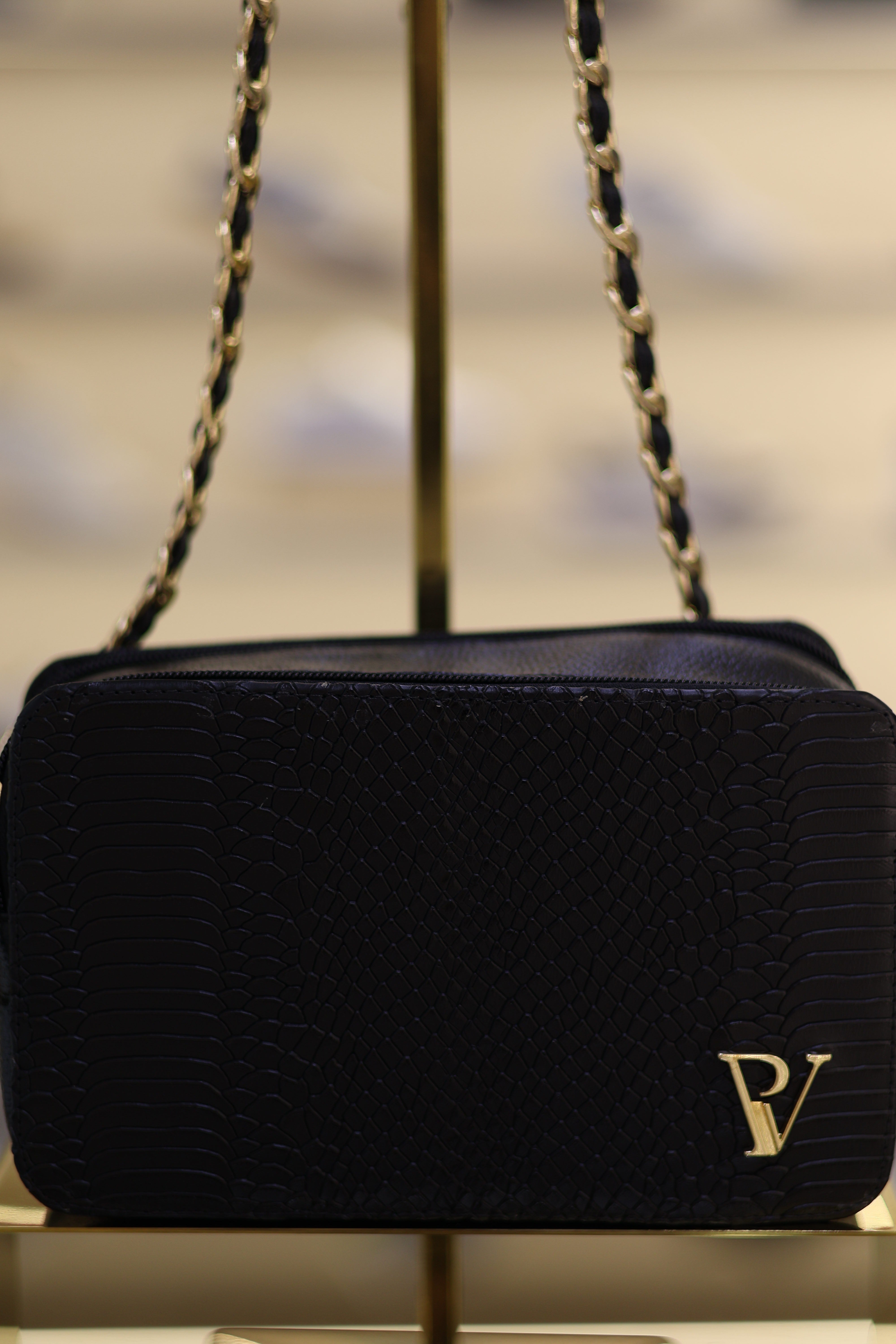 Bolso Emily Negro en cuero