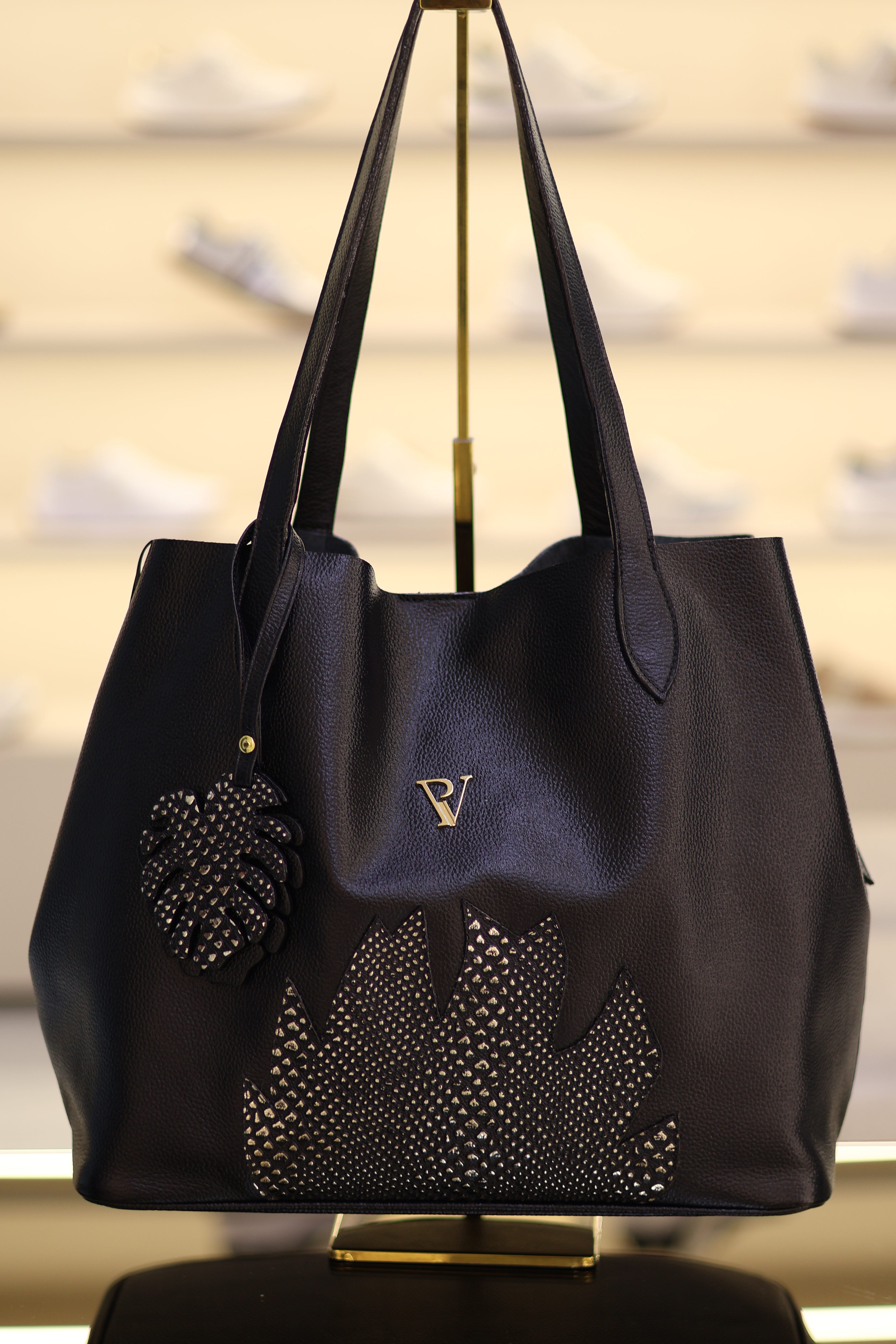 Bolso en cuero Savage Luxe
 negro