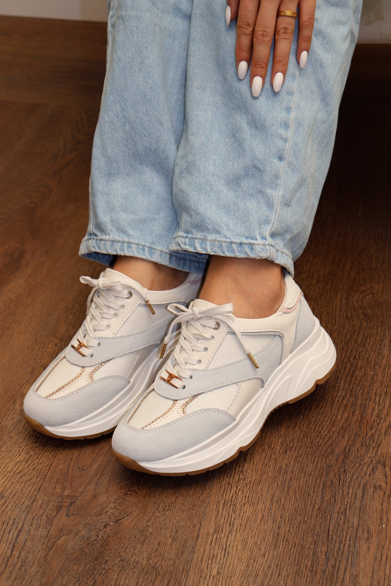 Tenis Boreal Baby en Cuero - PAULA VELEZ