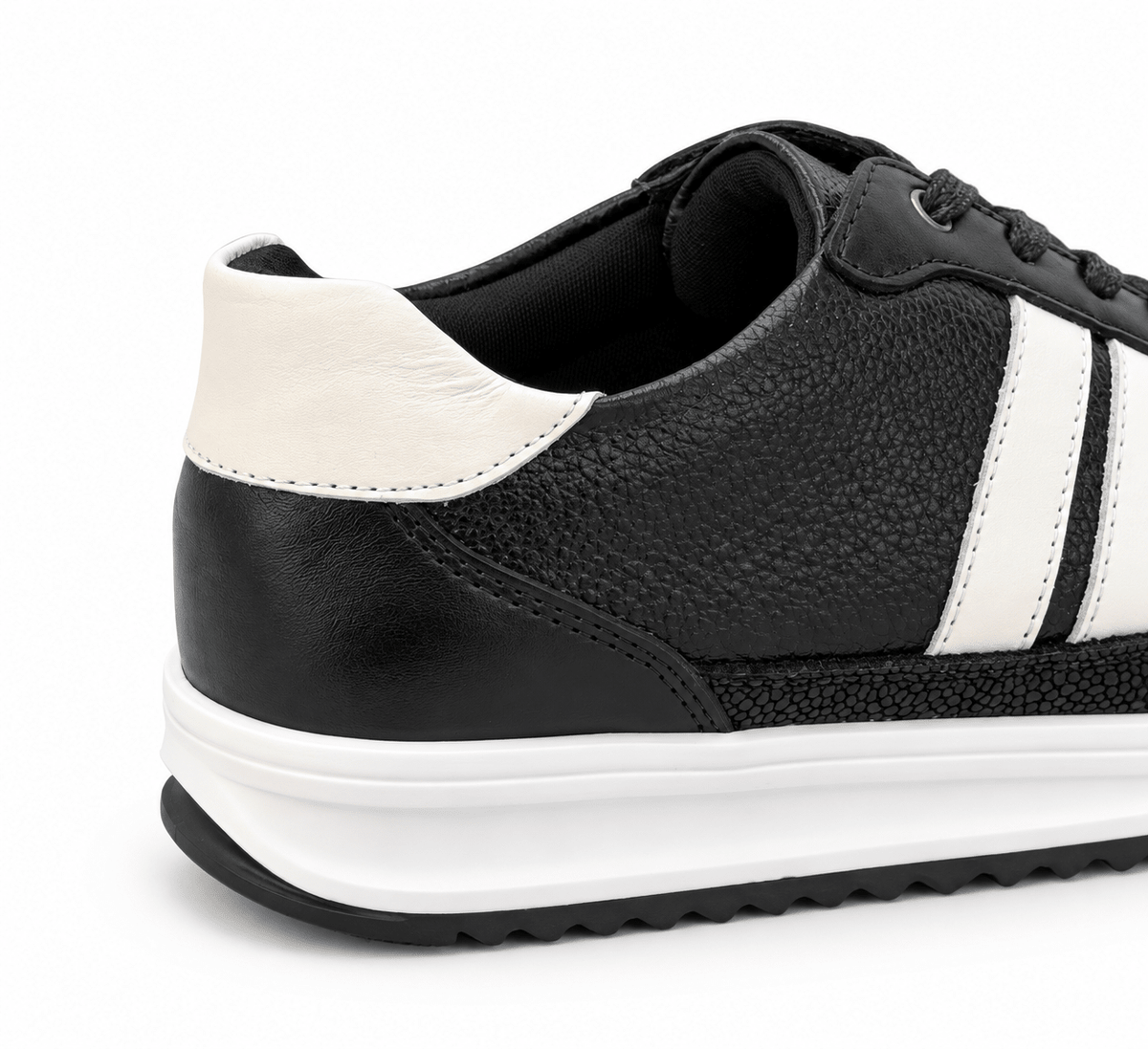 Tenis Milán negro /talco SL - PAULA VELEZ